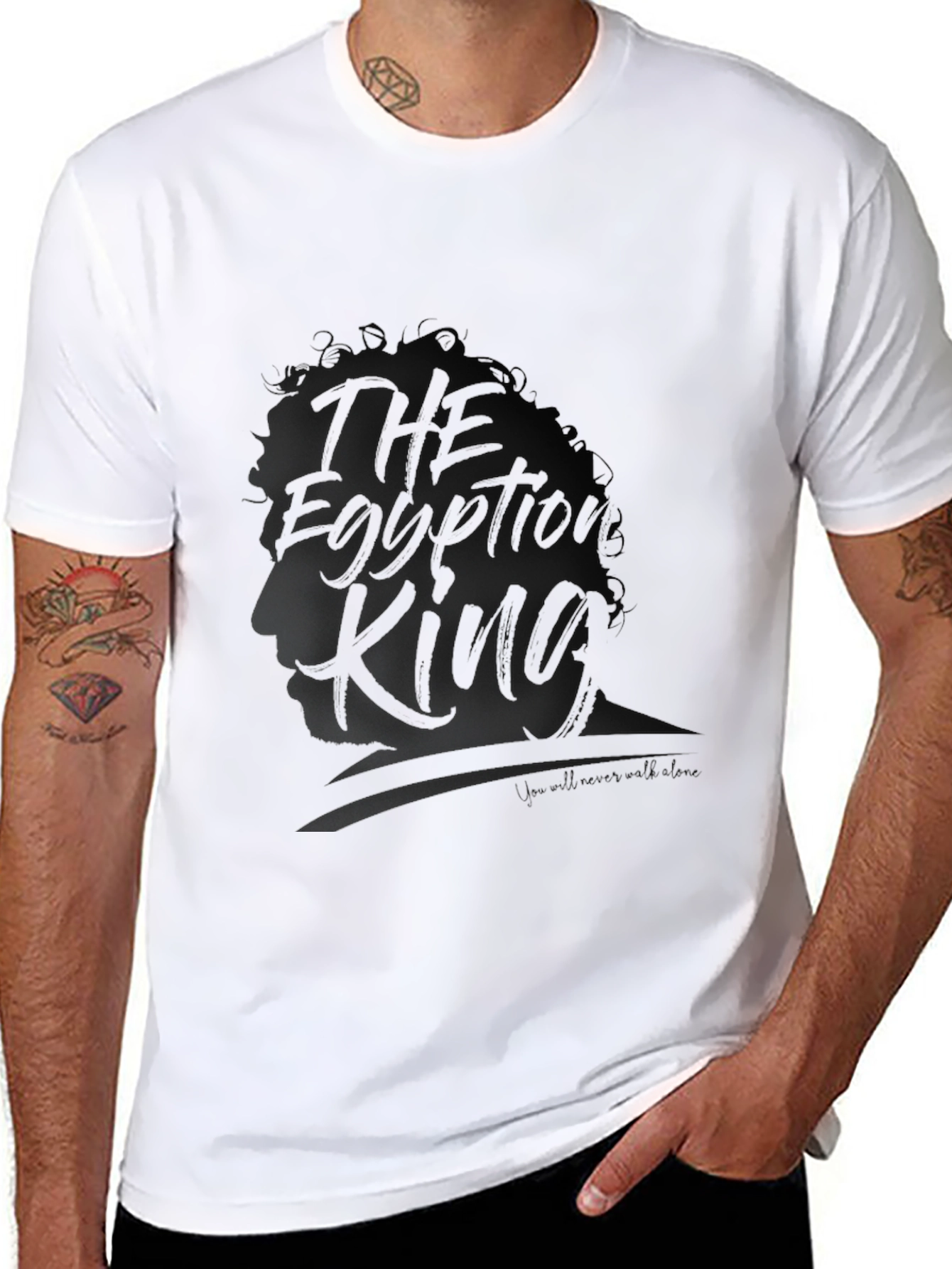 The Egyptian King Black T-Shirt