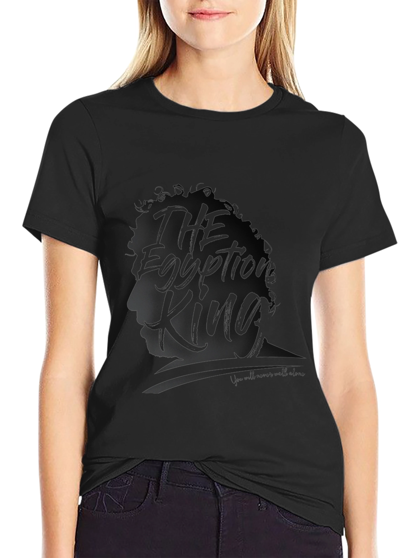 The Egyptian King Black T-Shirt
