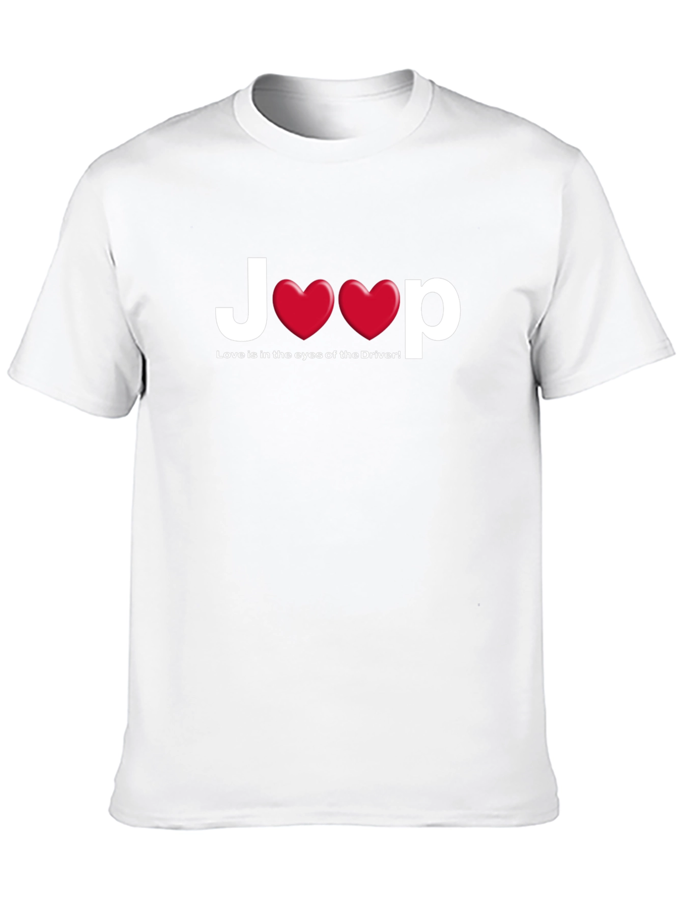 Jeep Love Driver Black T-Shirt