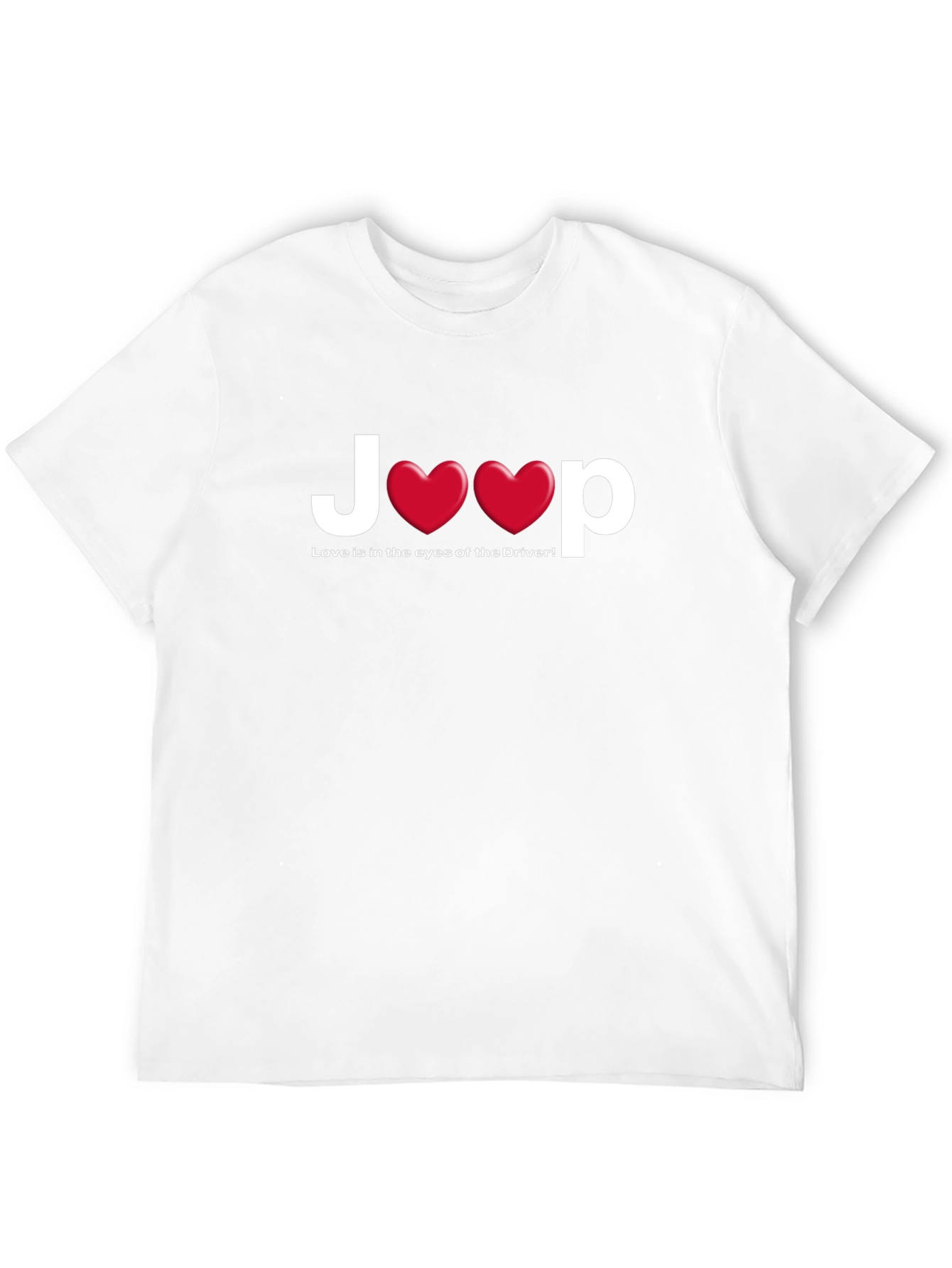 Jeep Love Driver Black T-Shirt
