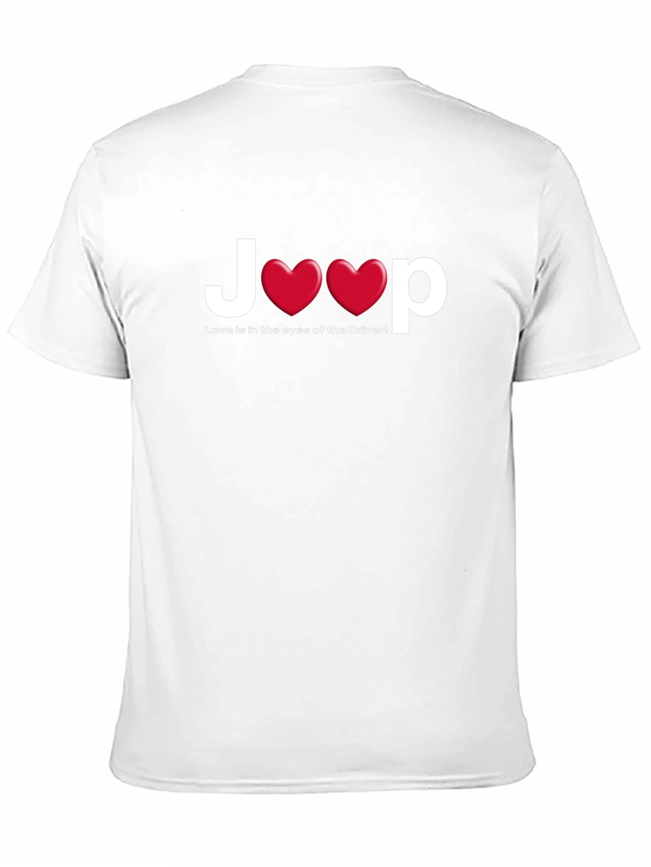 Jeep Love Driver Black T-Shirt