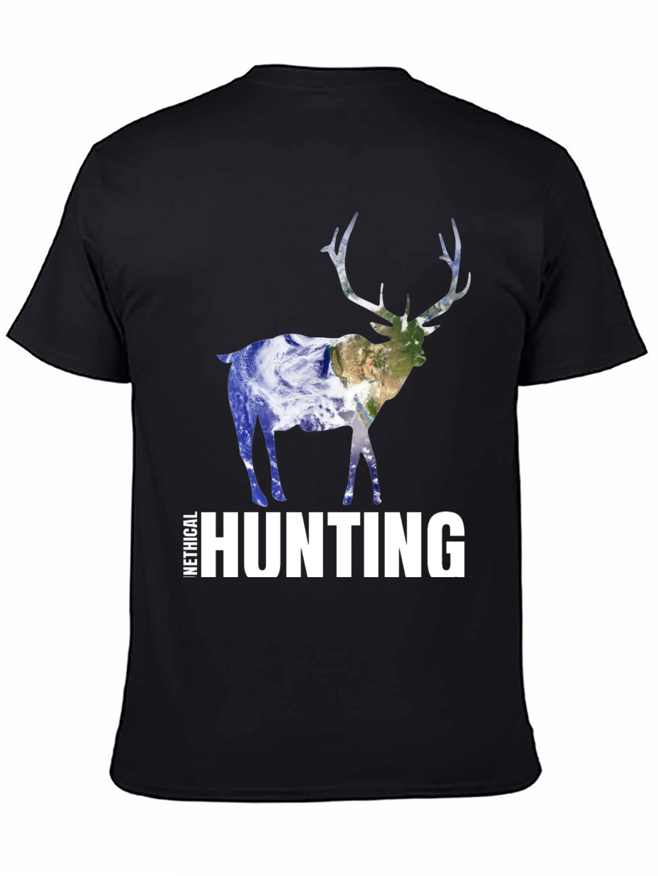 Ethical Hunting T-Shirt - Earth Design