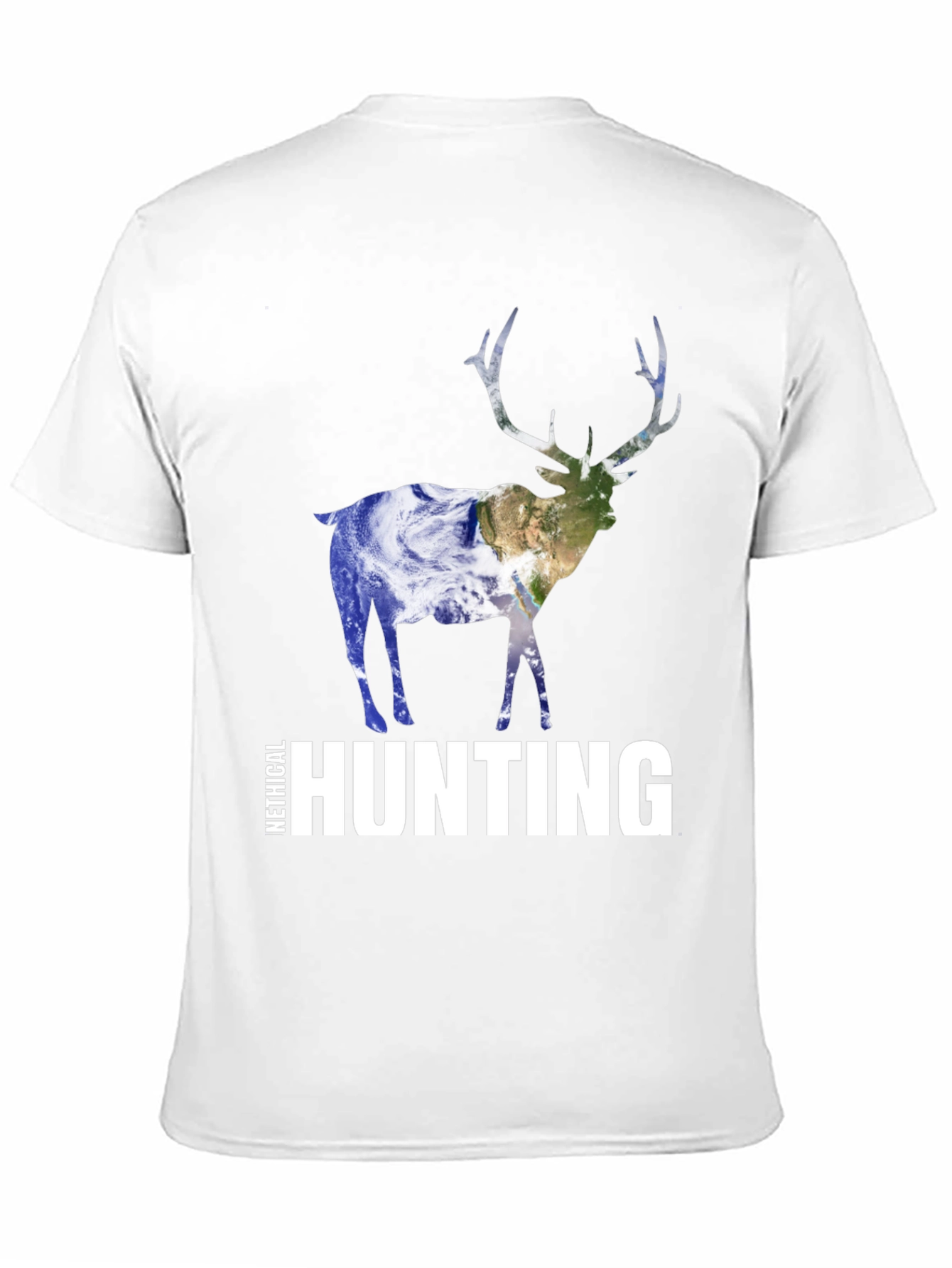 Ethical Hunting T-Shirt - Earth Design