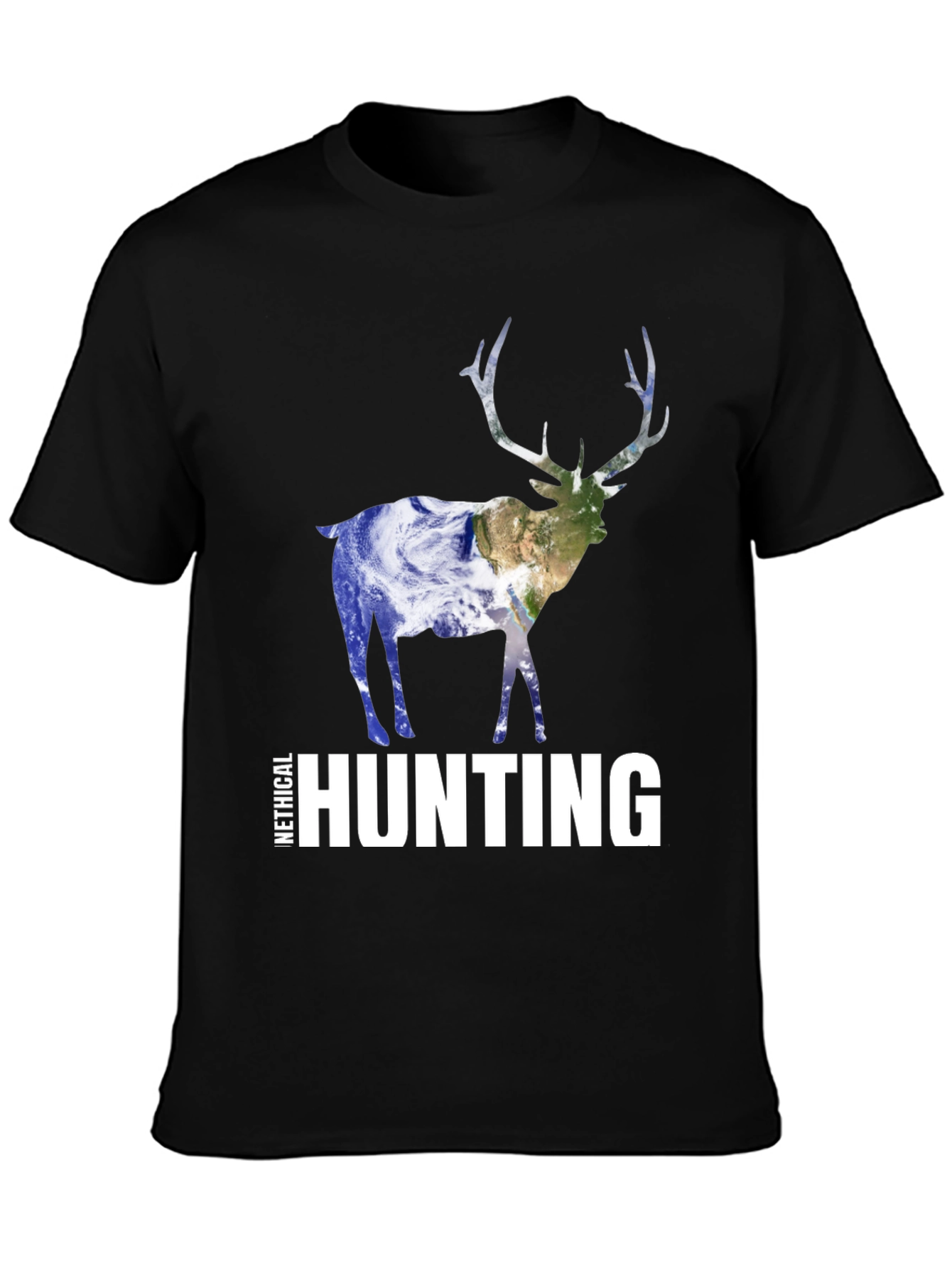 Ethical Hunting T-Shirt - Earth Design