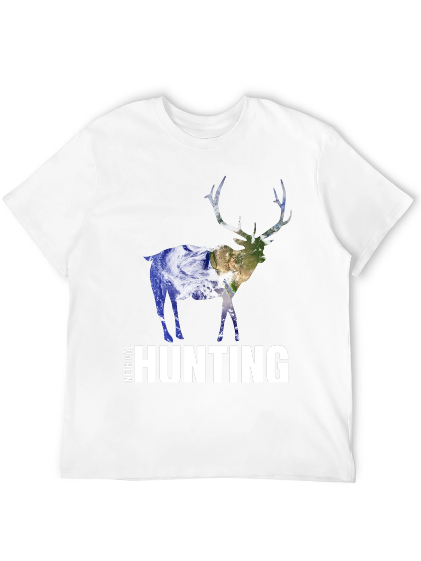 Ethical Hunting T-Shirt - Earth Design