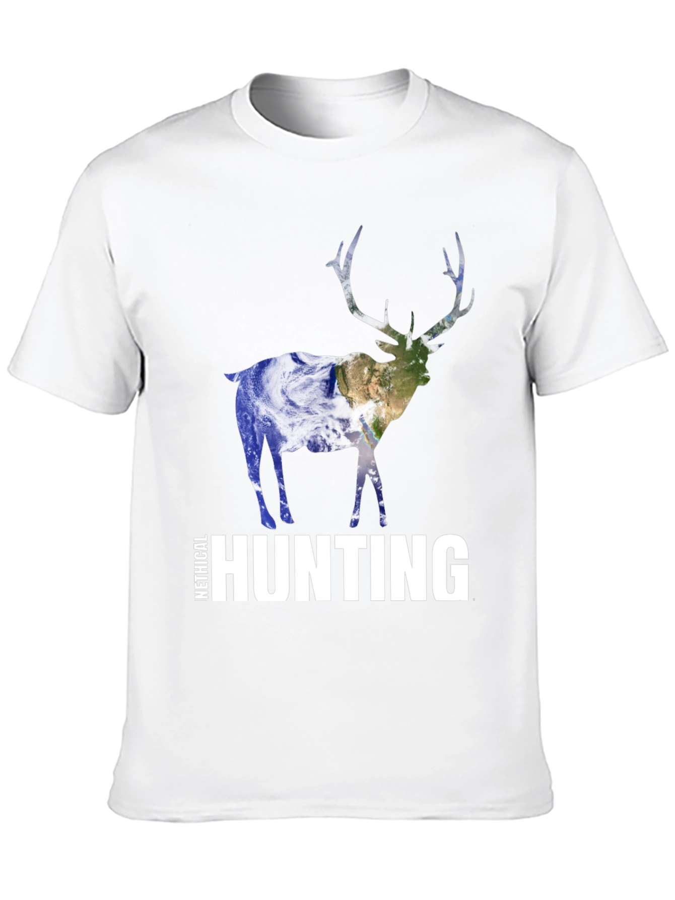 Ethical Hunting T-Shirt - Earth Design