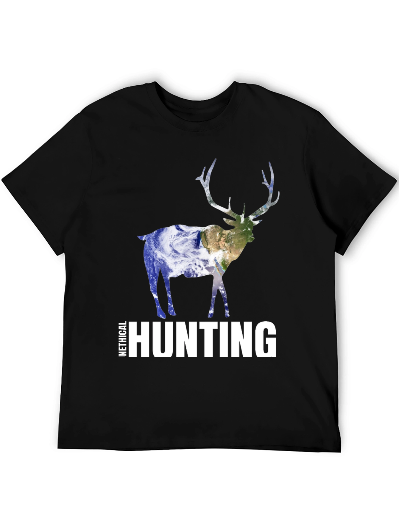 Ethical Hunting T-Shirt - Earth Design