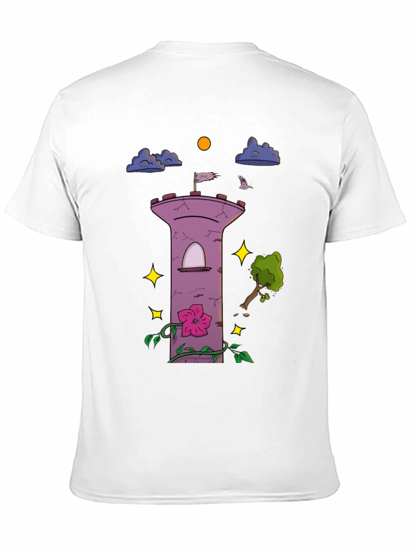 Enchanted Tower Graphic T-Shirt