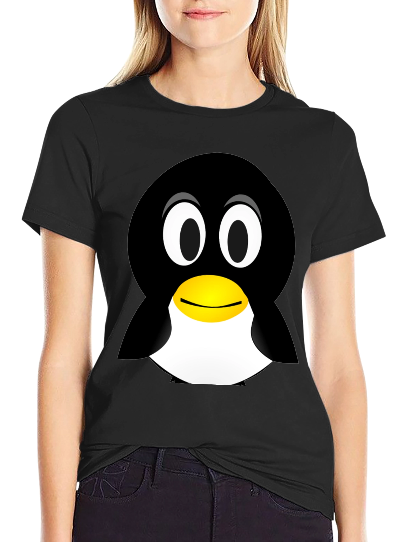 Linux Penguin T-Shirt - Tux Mascot Graphic Tee