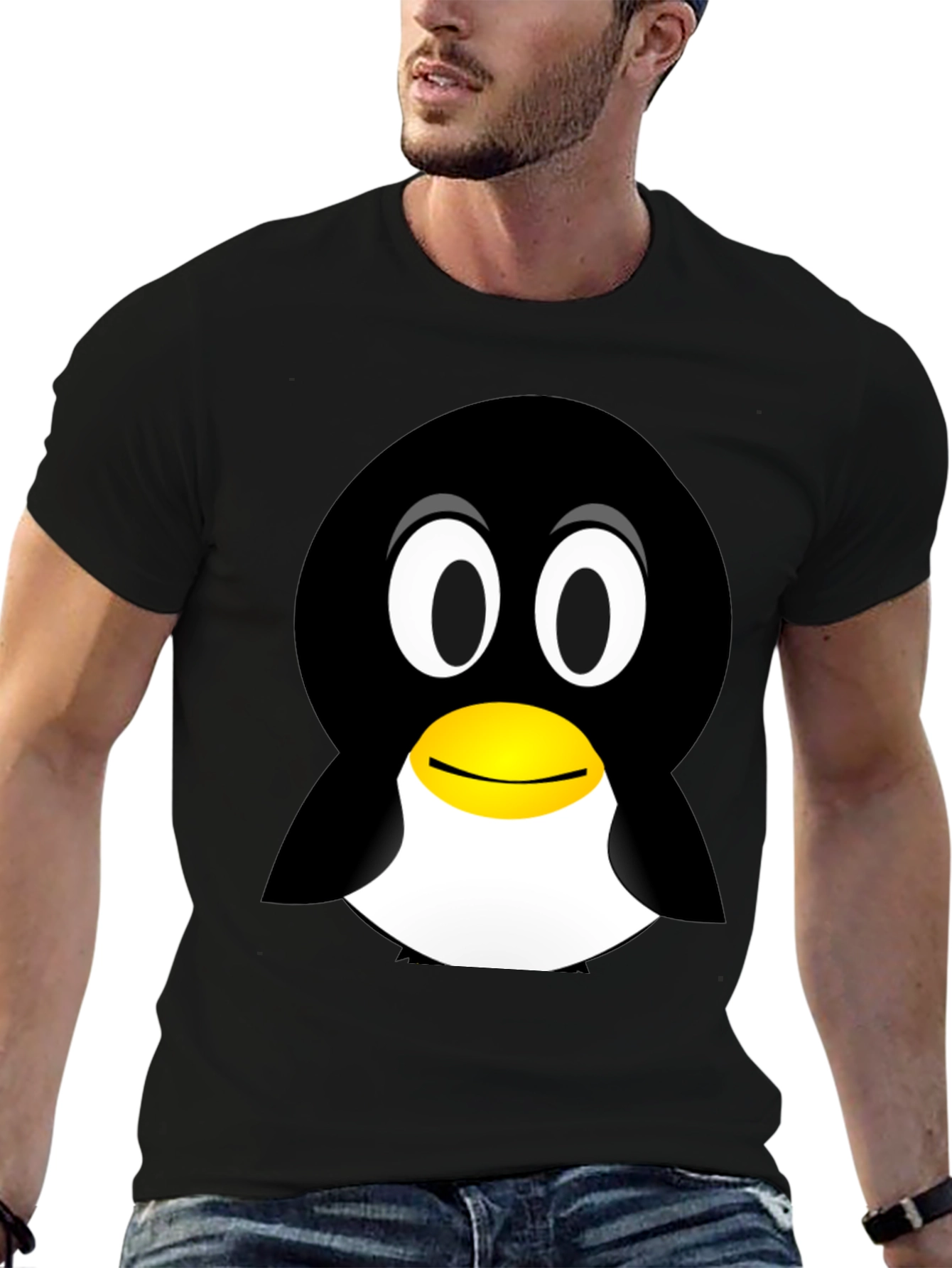 Linux Penguin T-Shirt - Tux Mascot Graphic Tee