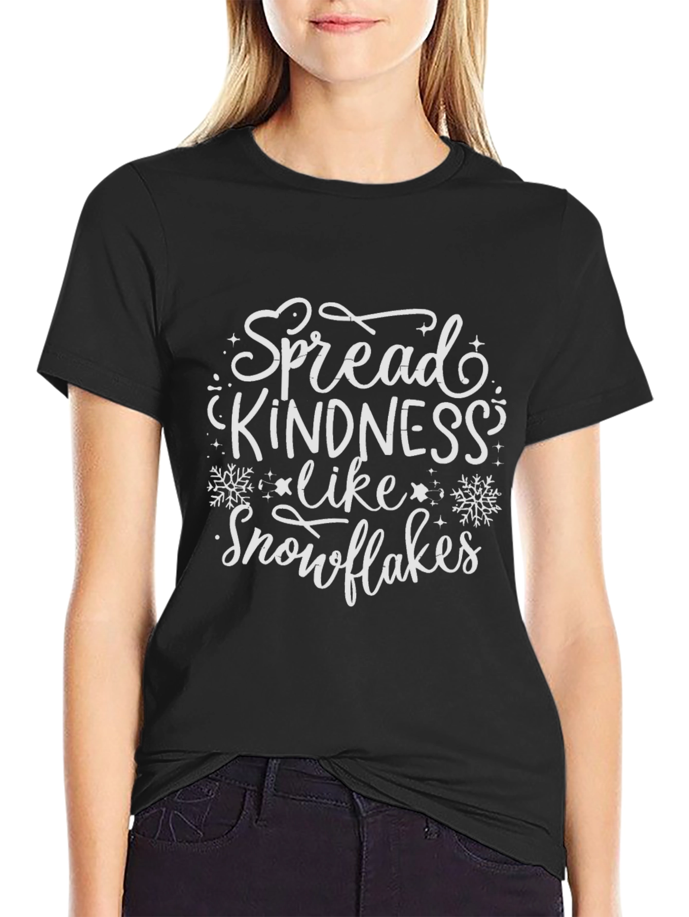 Spread Kindness Like Snowflakes Graphic Tee