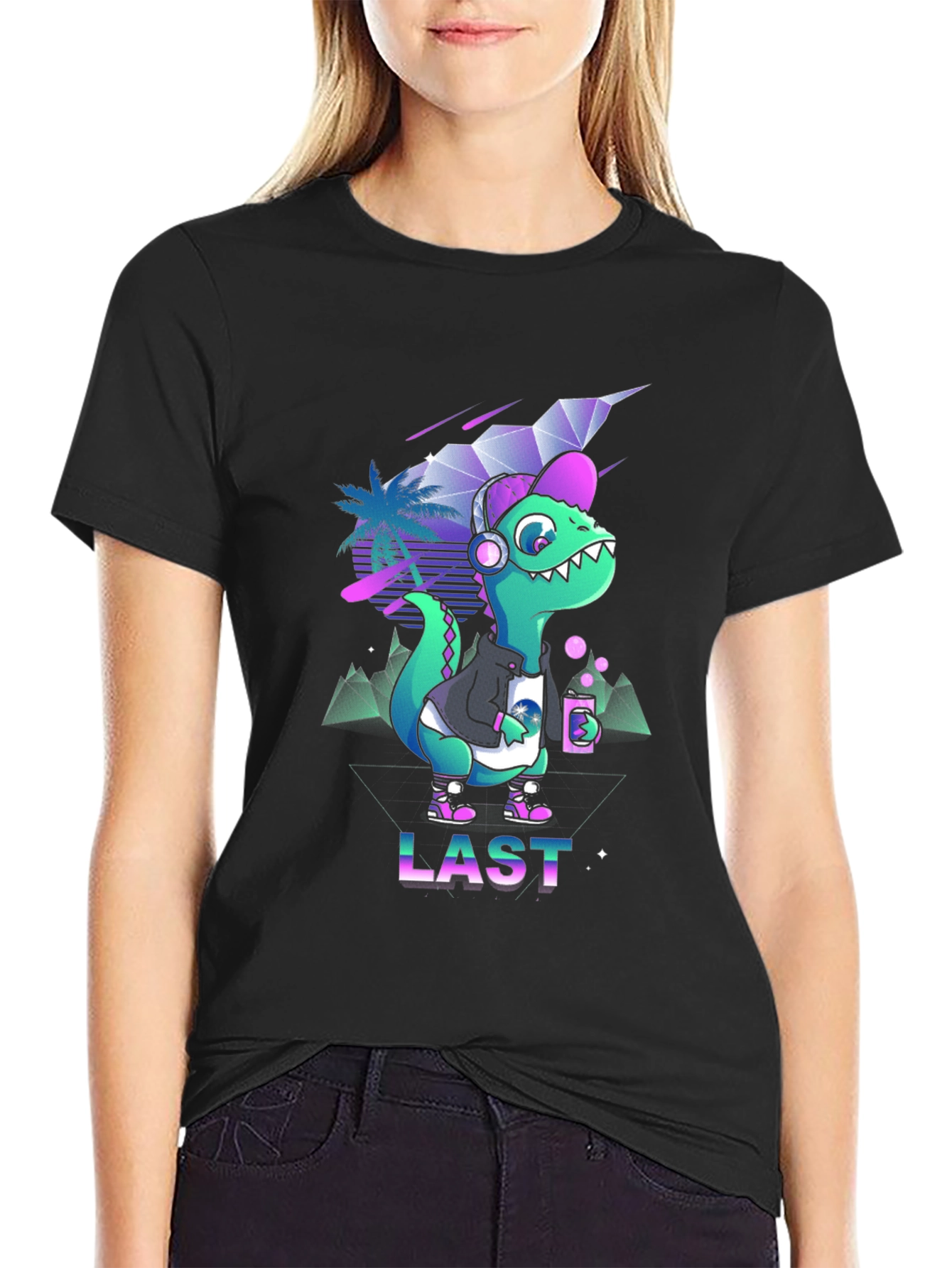 Retro Dinosaur Graphic Tee