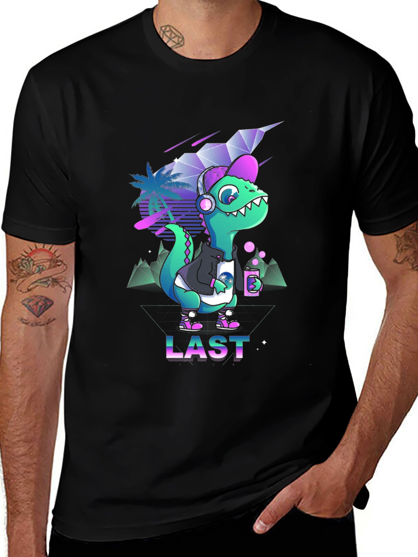 Retro Dinosaur Graphic Tee