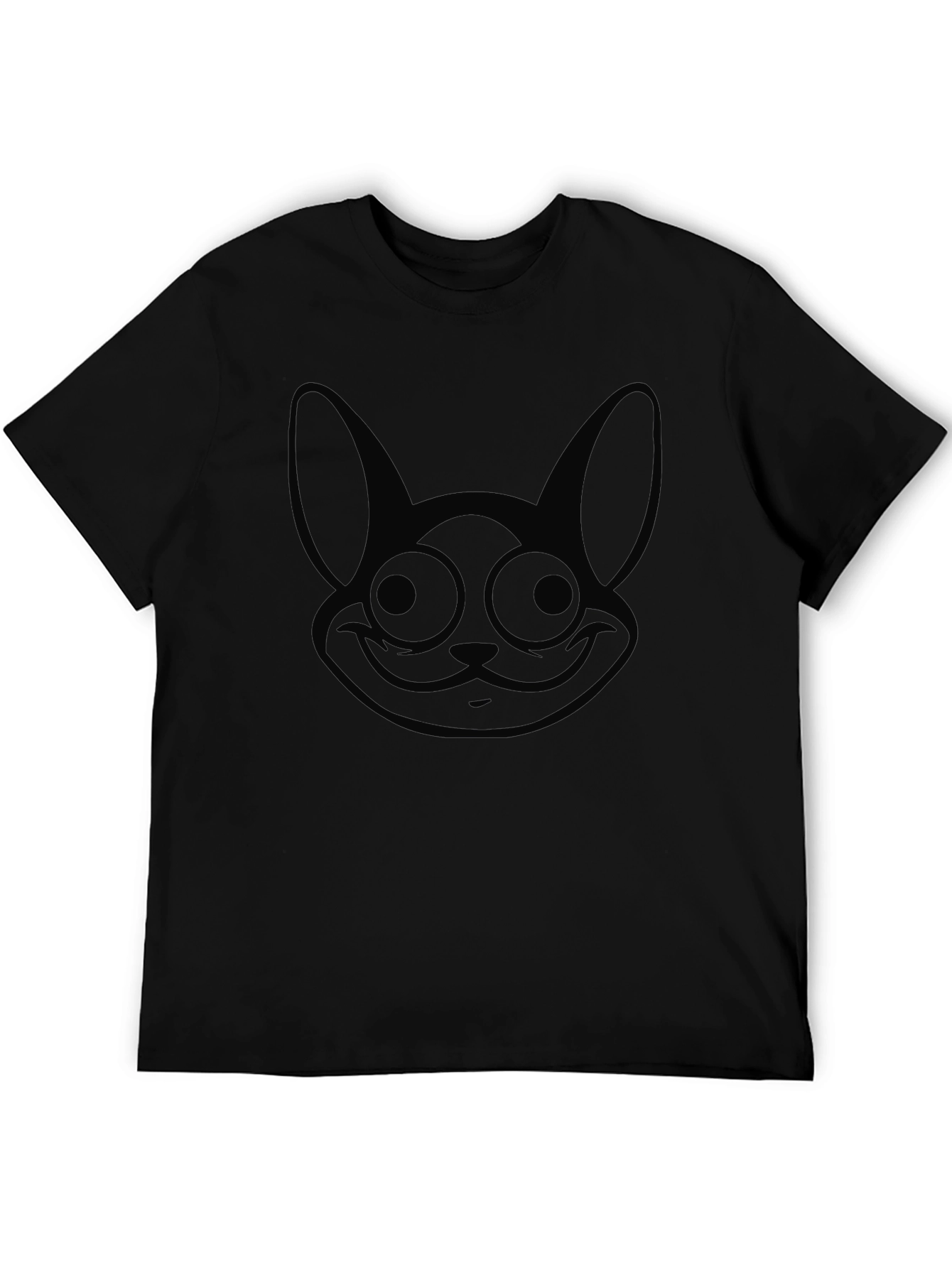 Black Rabbit Graphic Tee - Unisex Casual T-Shirt