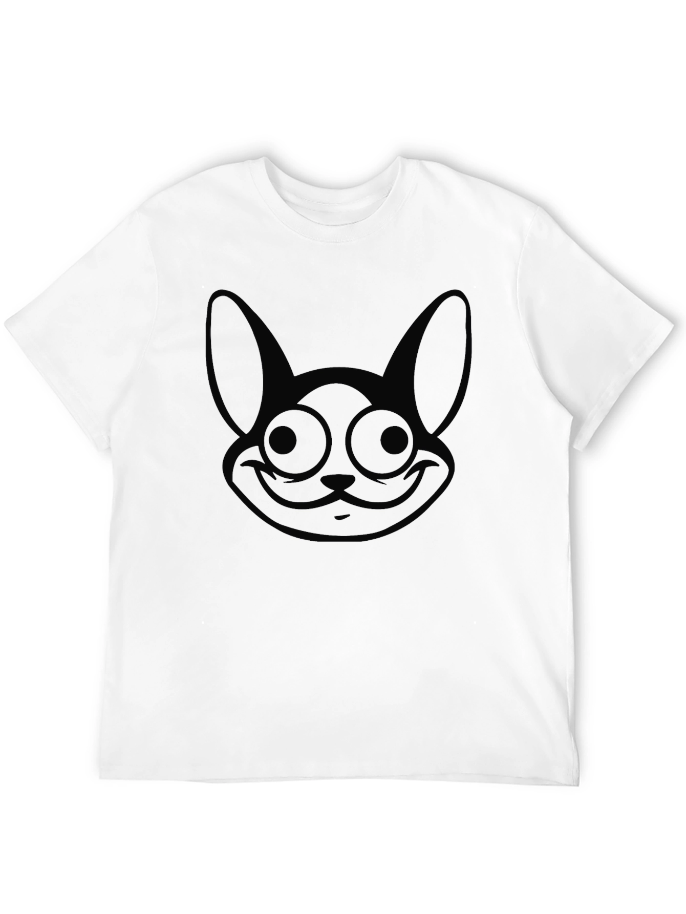 Black Rabbit Graphic Tee - Unisex Casual T-Shirt