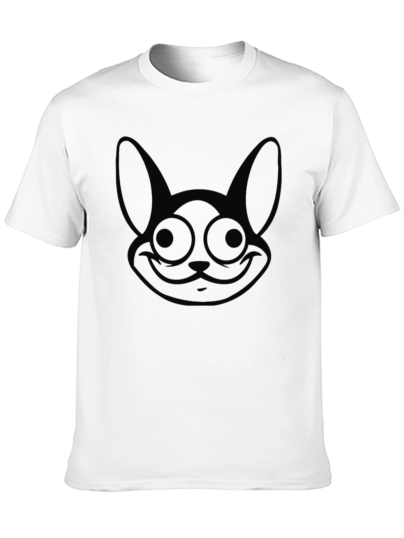 Black Rabbit Graphic Tee - Unisex Casual T-Shirt