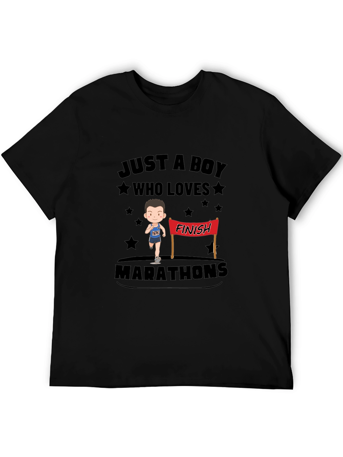 Boy Who Loves Marathons T-Shirt