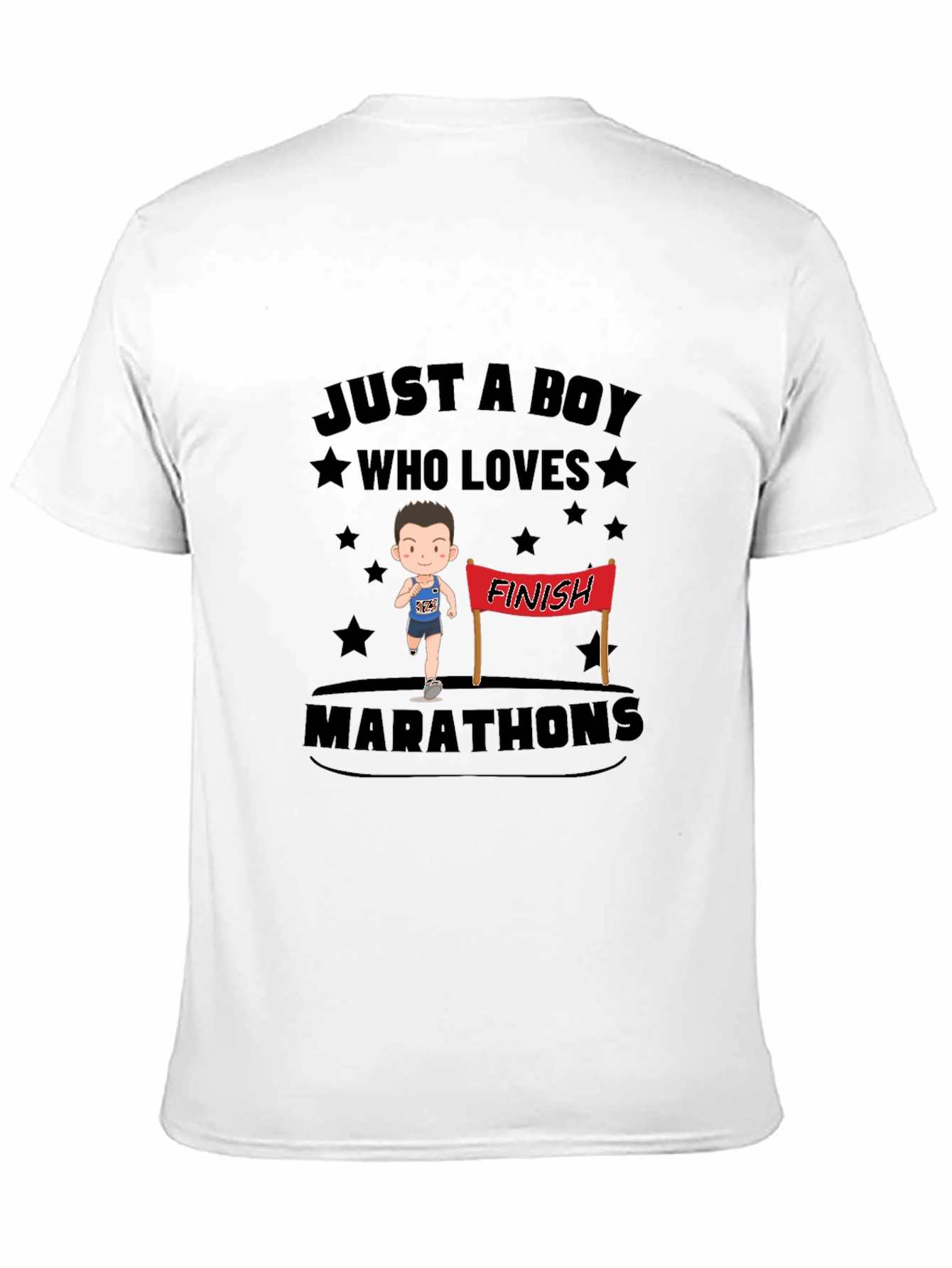 Boy Who Loves Marathons T-Shirt