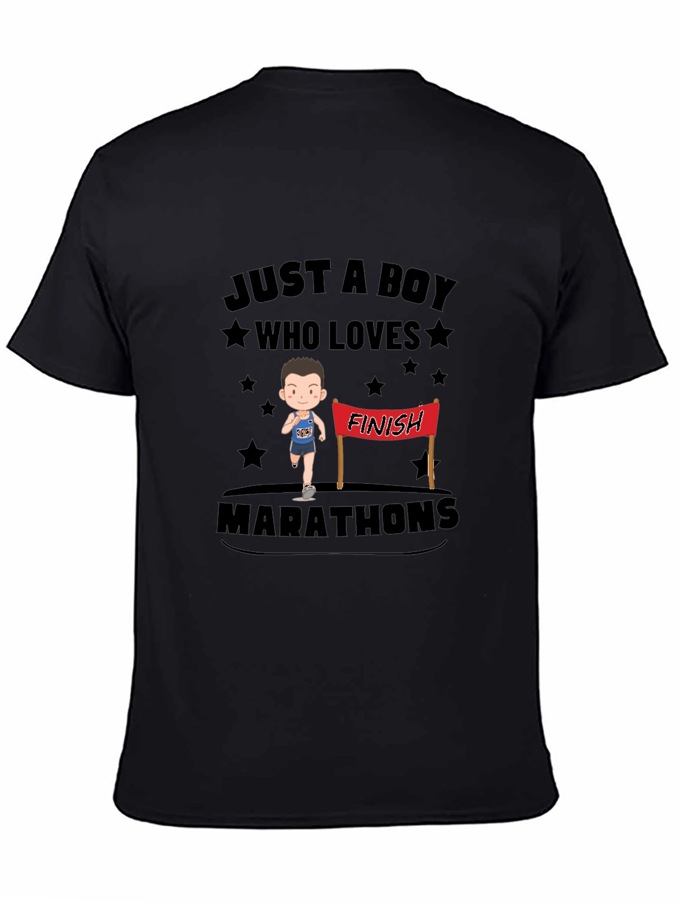 Boy Who Loves Marathons T-Shirt