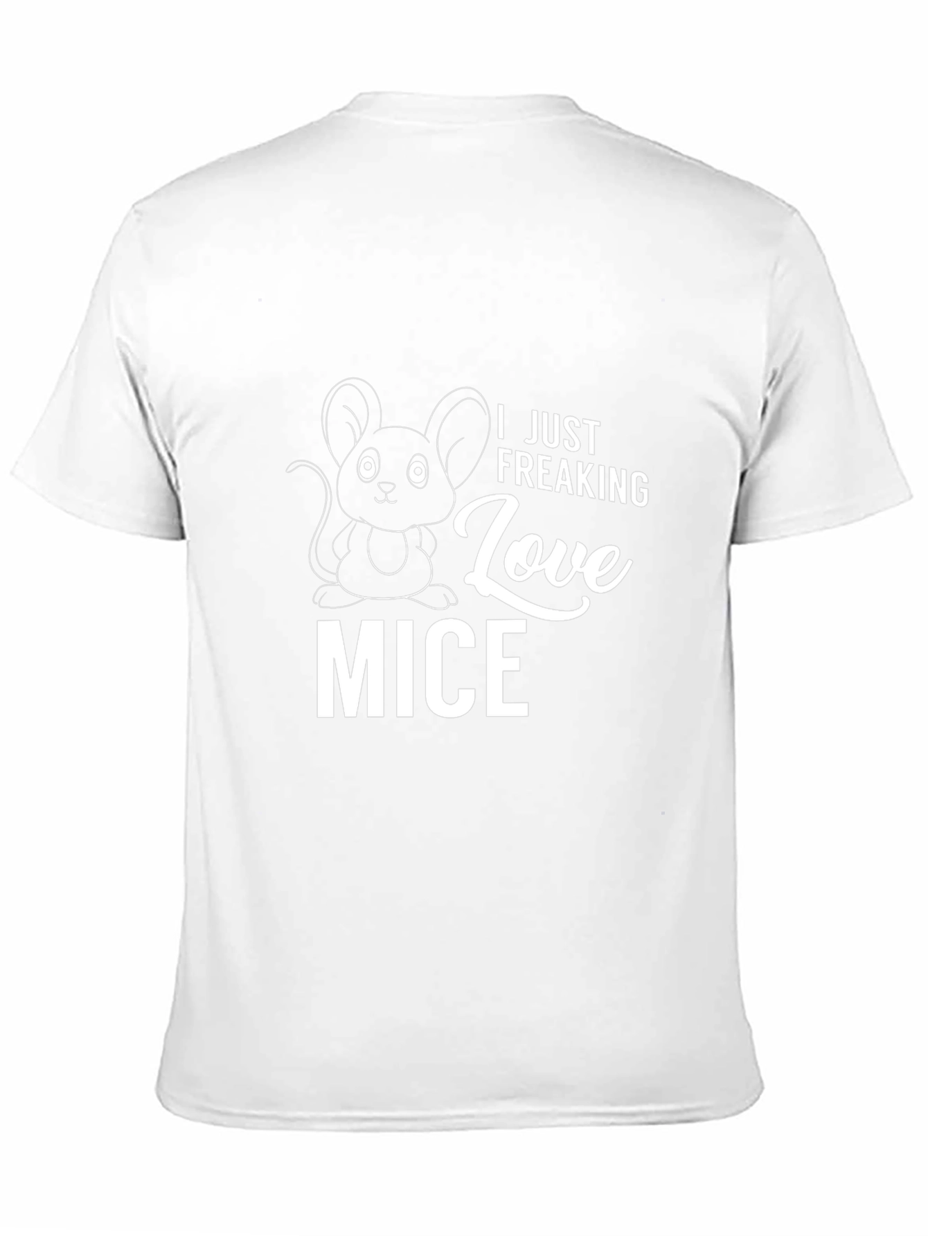 I Just Freaking Love Mice Graphic T-Shirt
