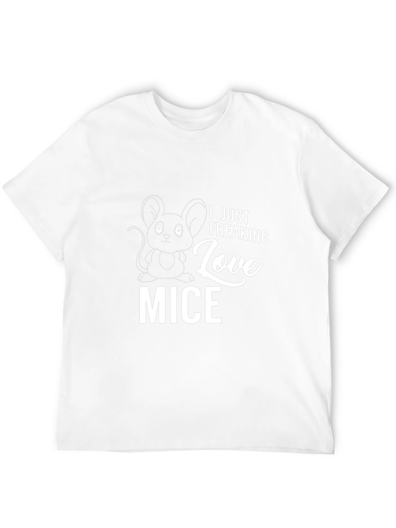 I Just Freaking Love Mice Graphic T-Shirt