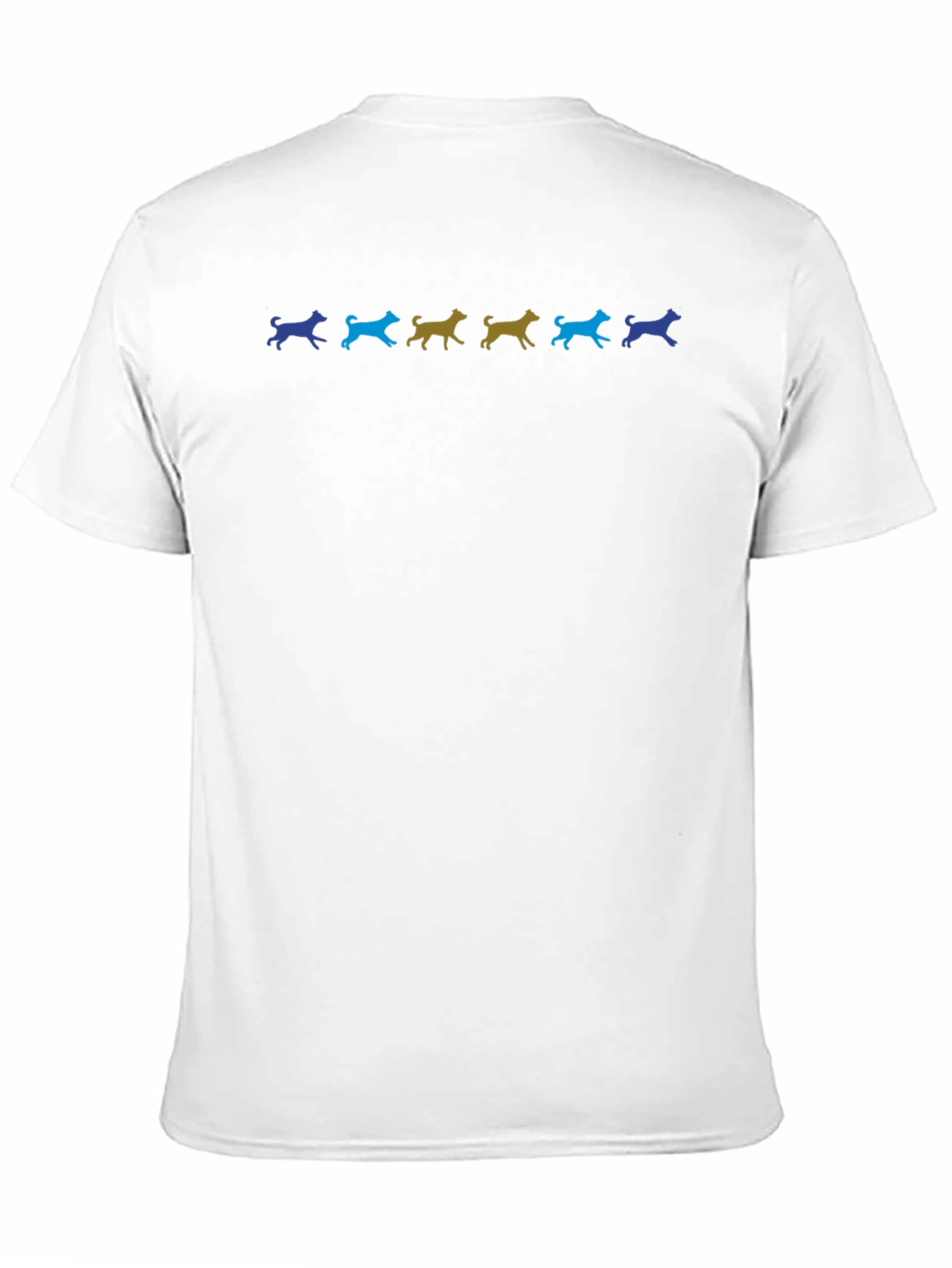 Dog Breed Silhouette Graphic Tee - Black