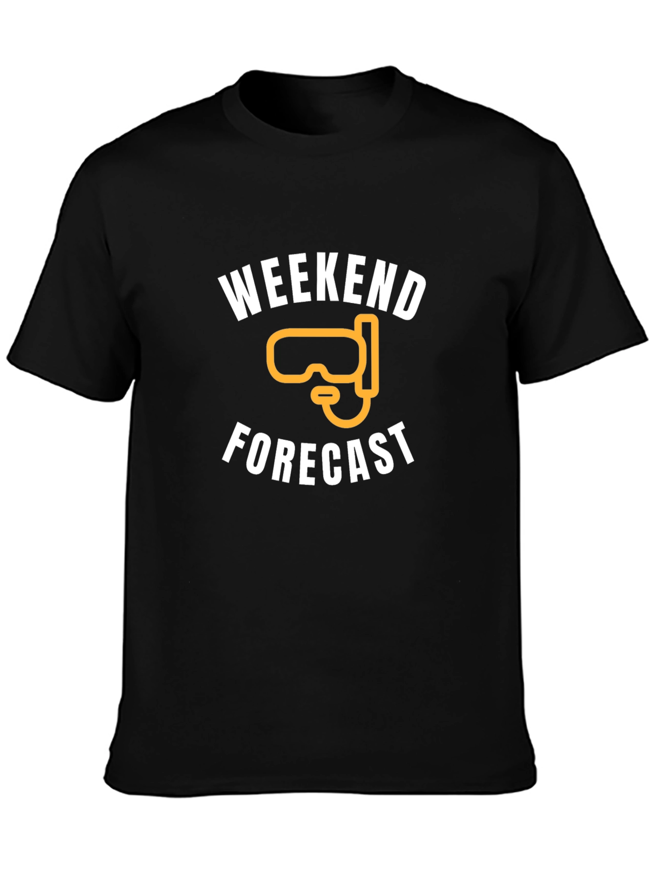 Weekend Forecast Snorkel T-Shirt - Black
