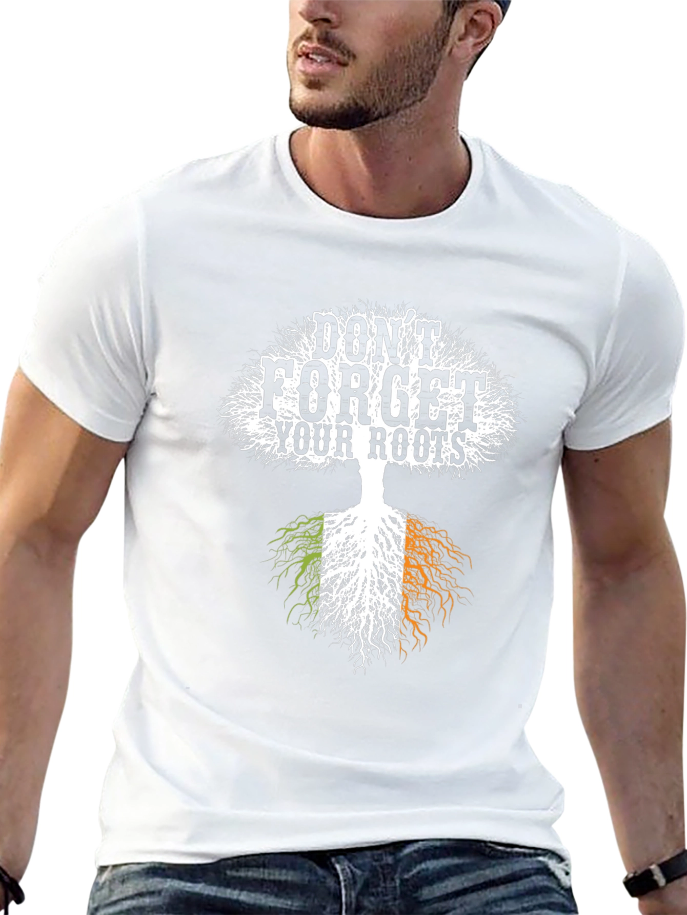 Irish Roots T-Shirt - Dont Forget Your Roots
