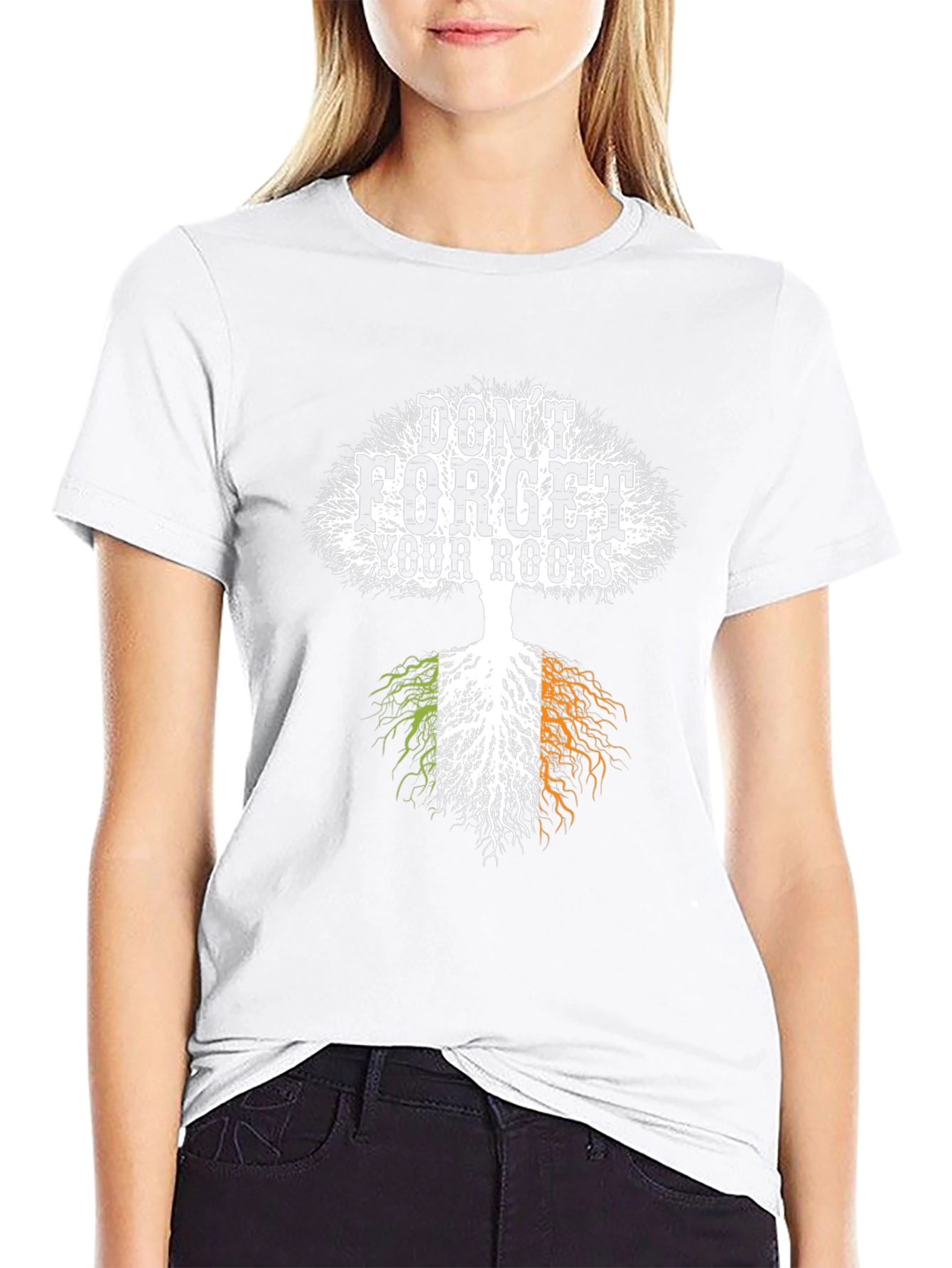 Irish Roots T-Shirt - Dont Forget Your Roots