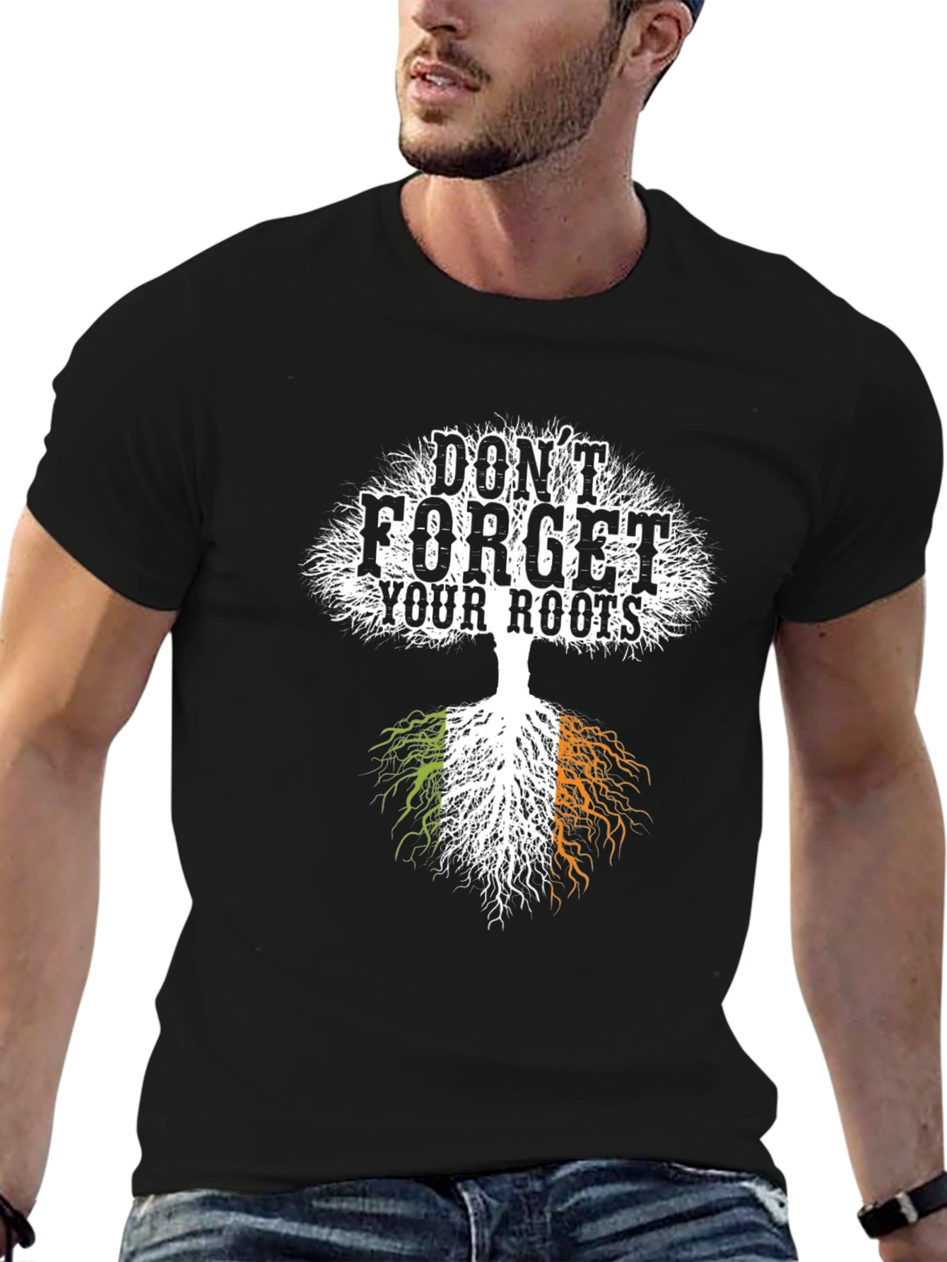 Irish Roots T-Shirt - Dont Forget Your Roots