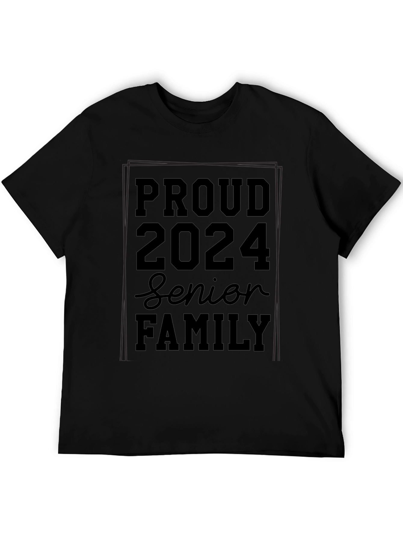 Proud Senior 2024 Family T-Shirt