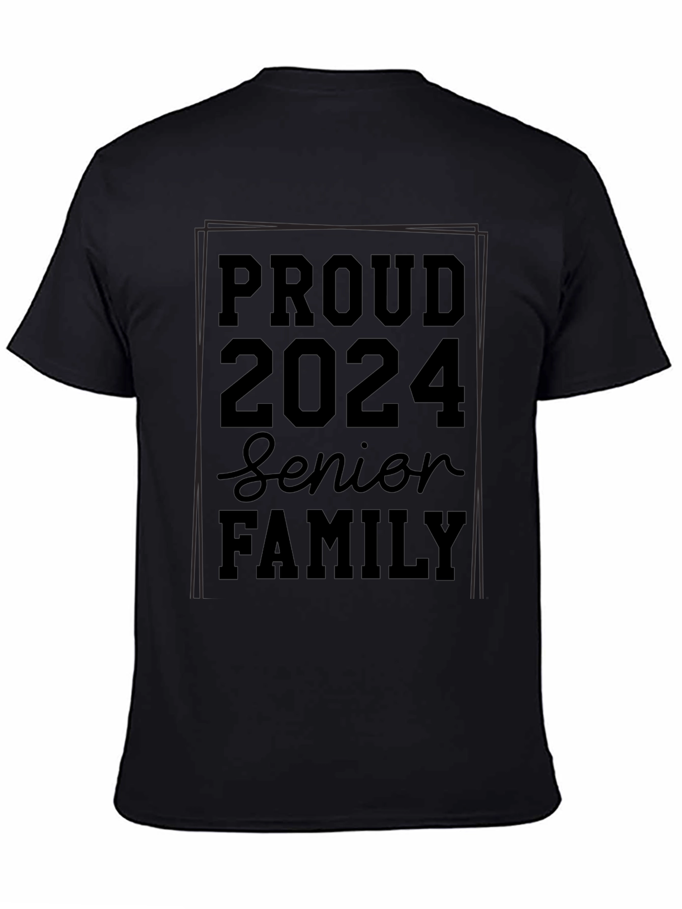 Proud Senior 2024 Family T-Shirt