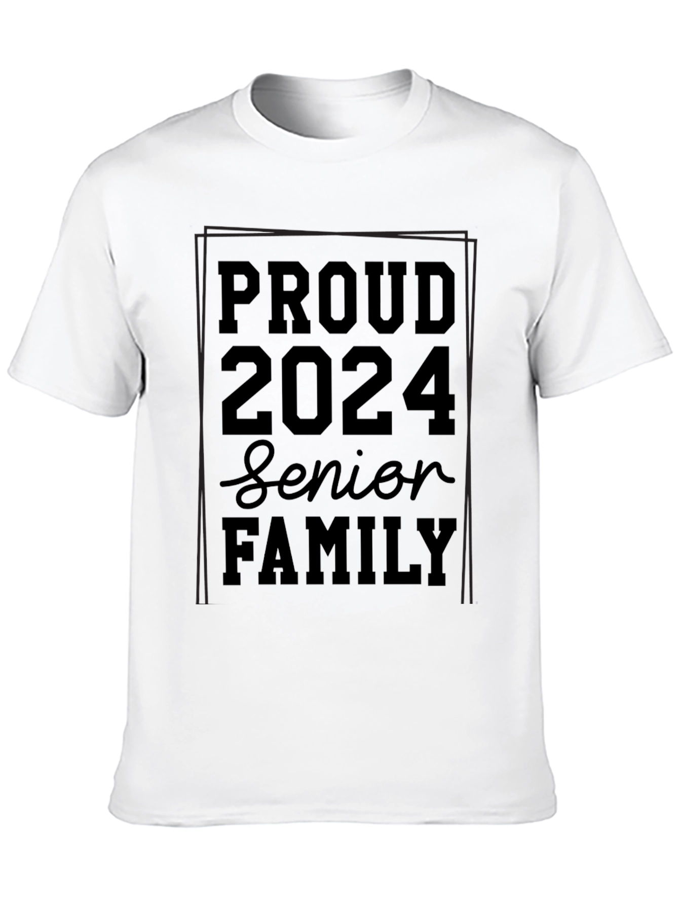 Proud Senior 2024 Family T-Shirt