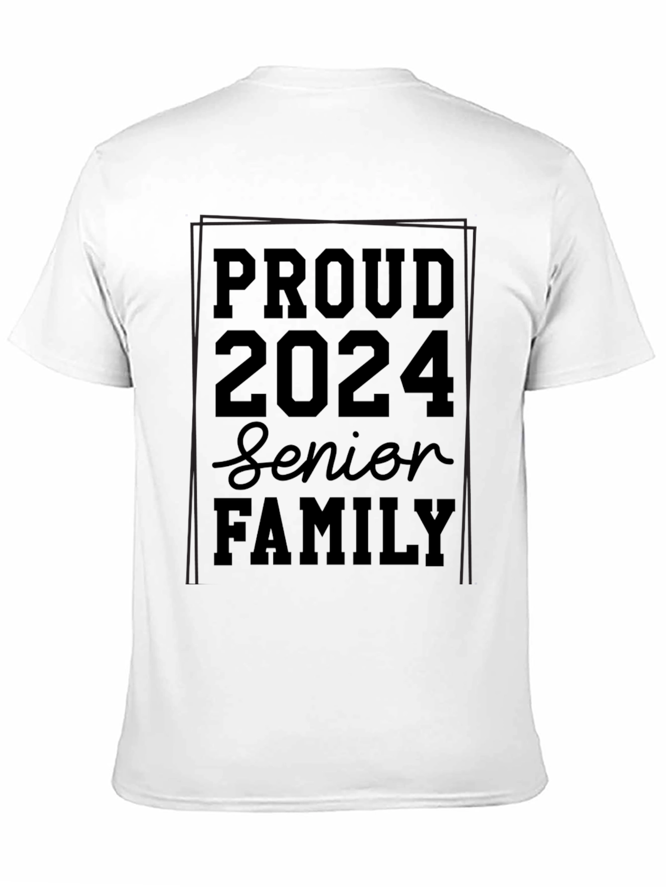Proud Senior 2024 Family T-Shirt