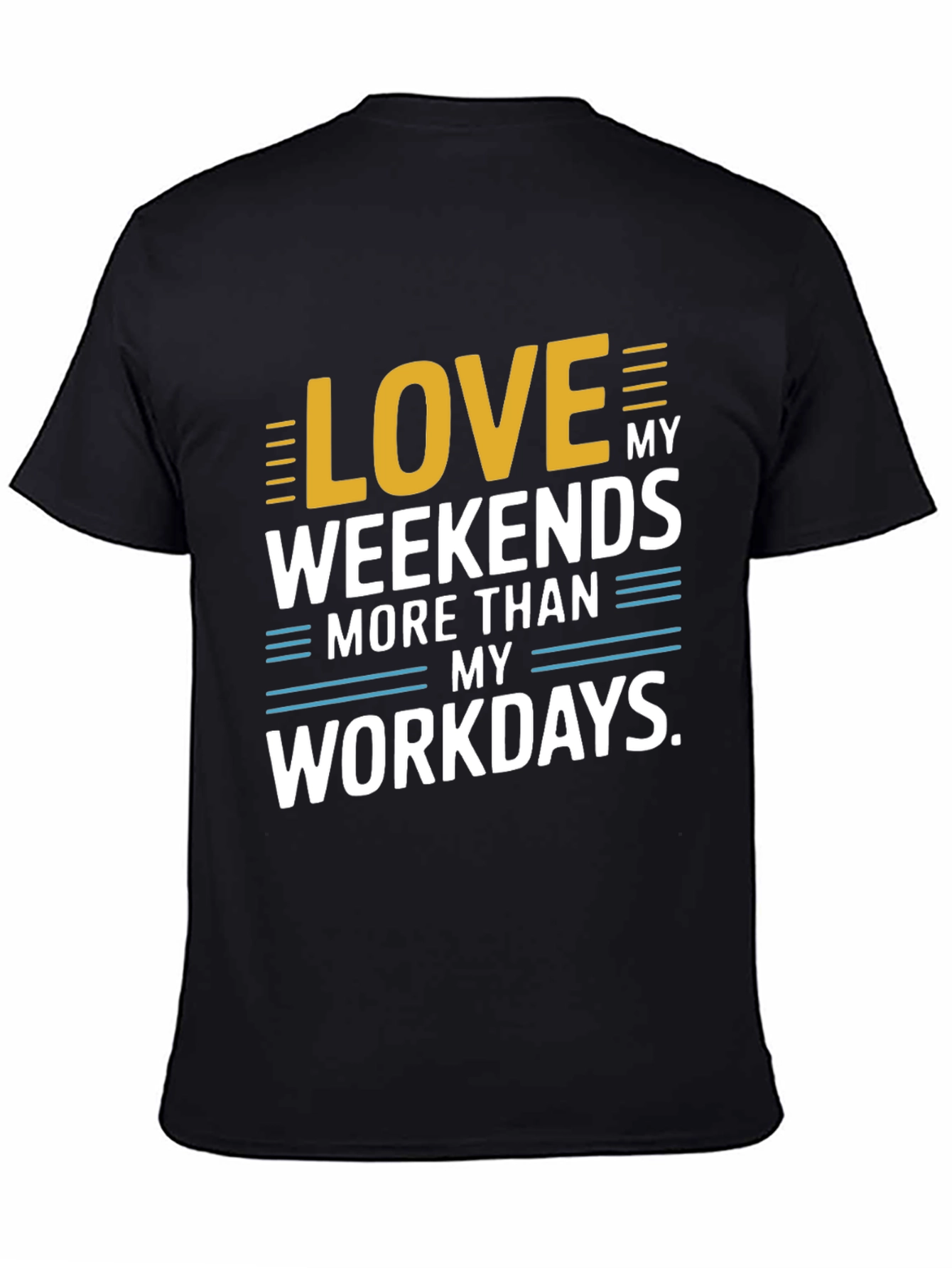 Love Weekends Graphic T-Shirt