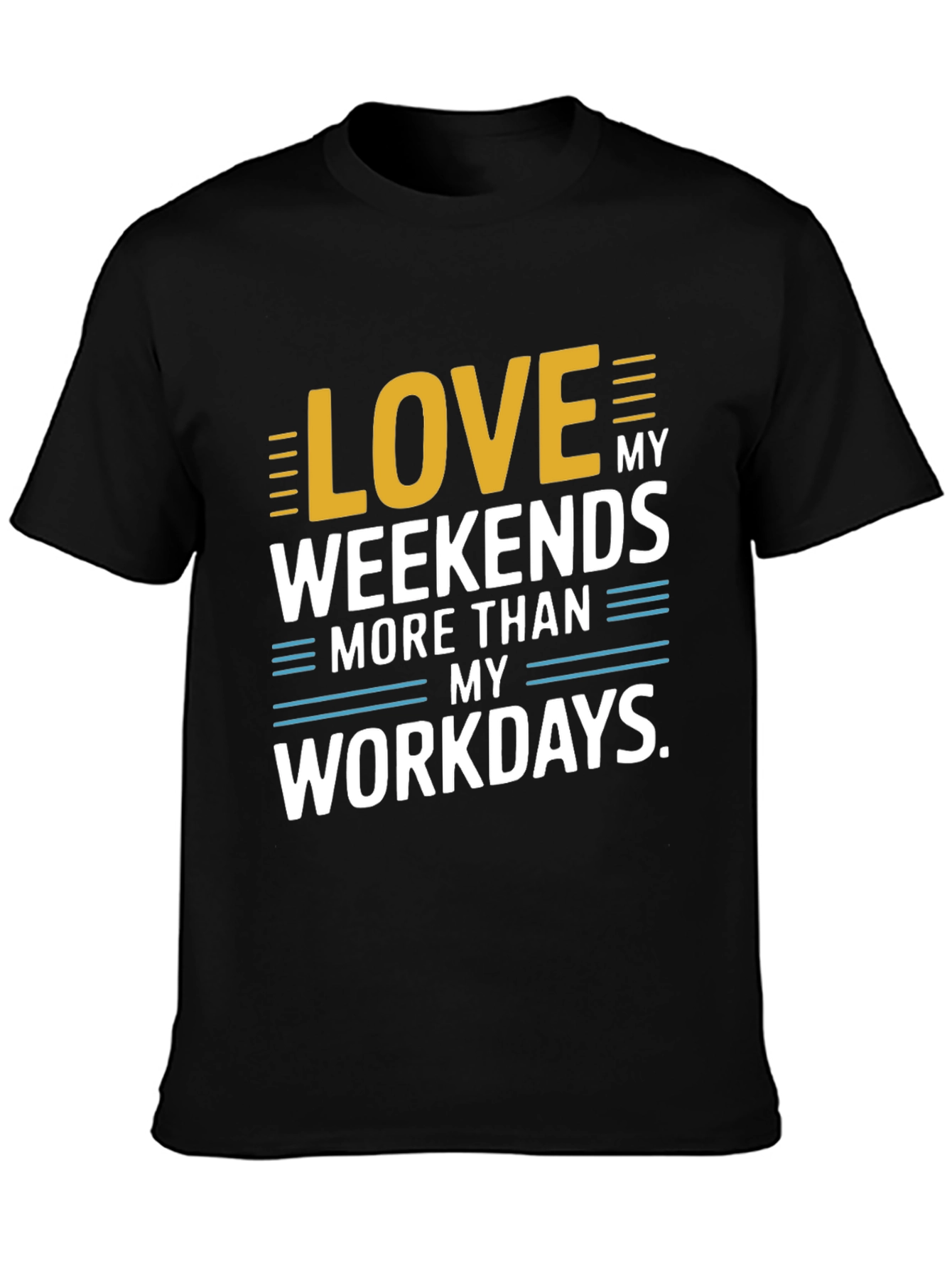 Love Weekends Graphic T-Shirt