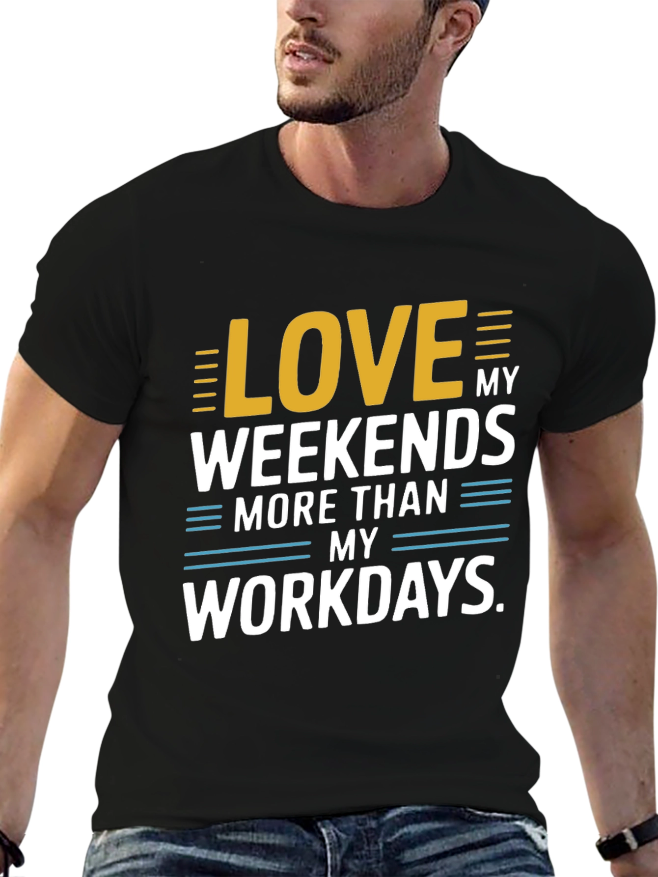 Love Weekends Graphic T-Shirt