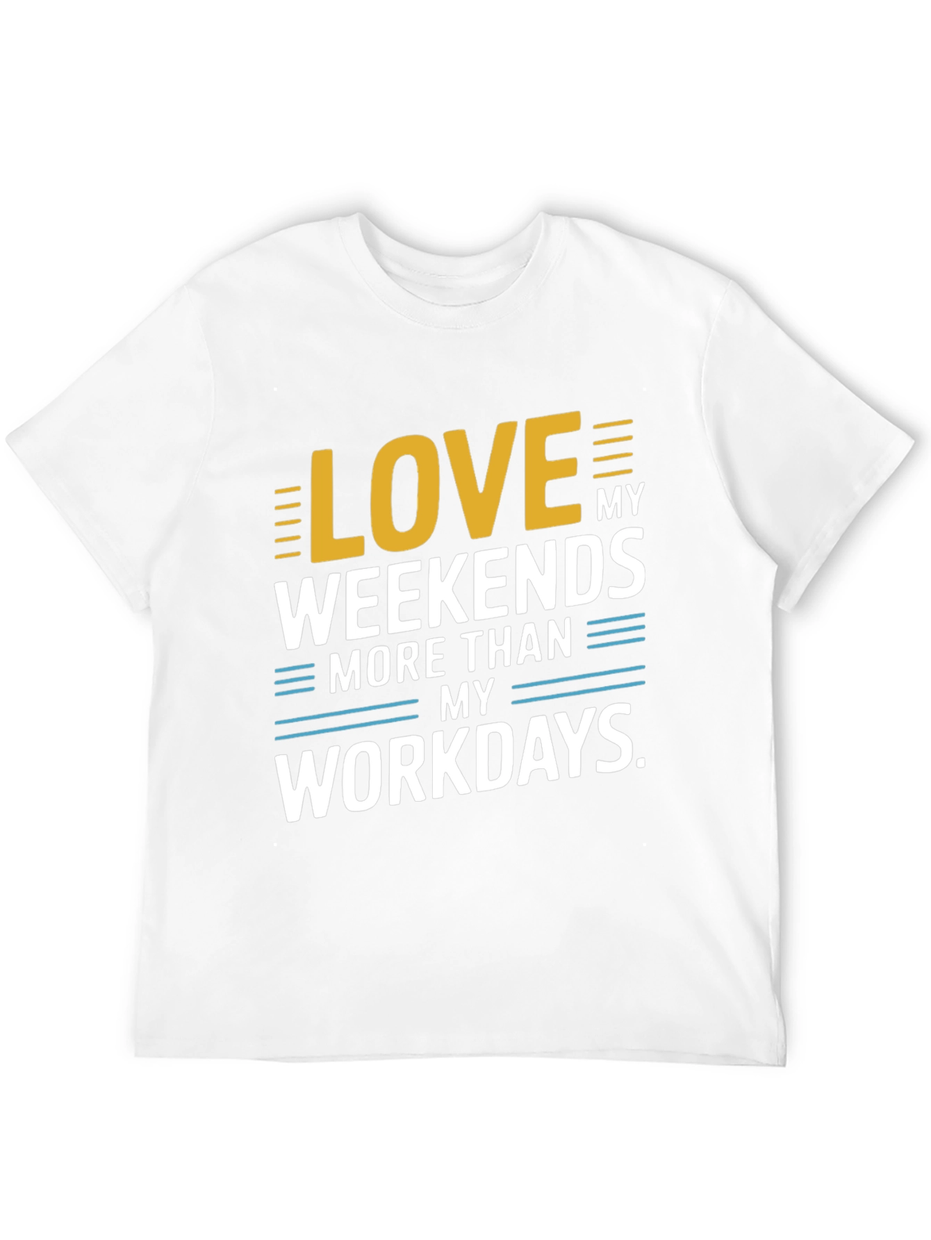 Love Weekends Graphic T-Shirt