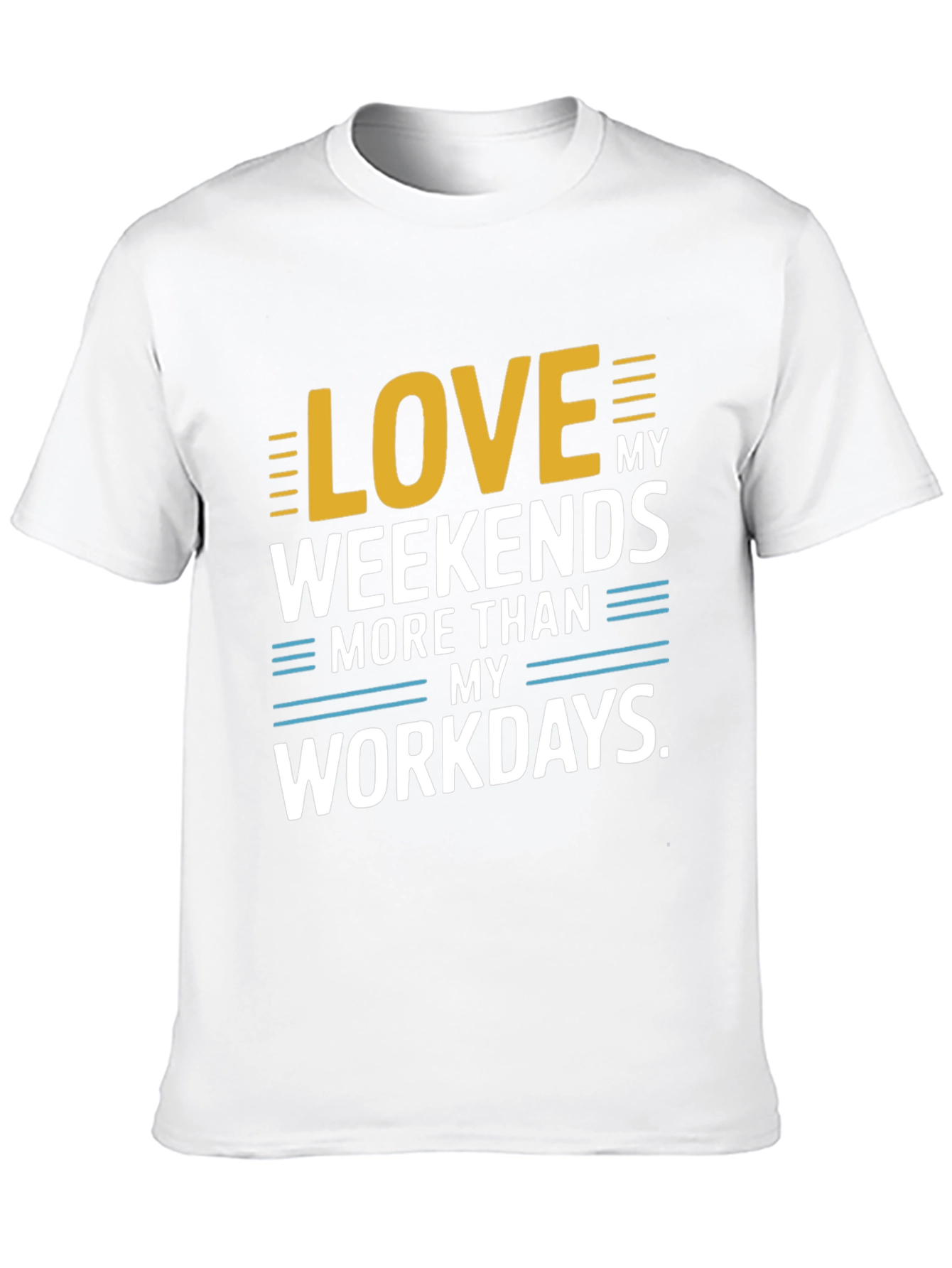 Love Weekends Graphic T-Shirt