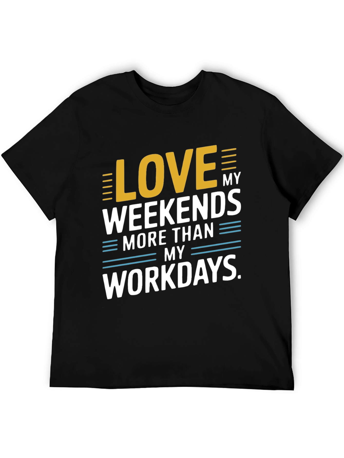 Love Weekends Graphic T-Shirt