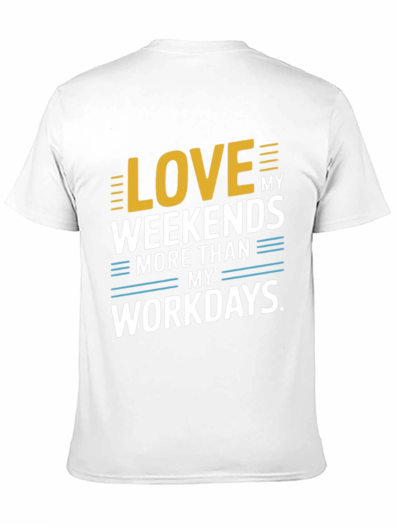 Love Weekends Graphic T-Shirt