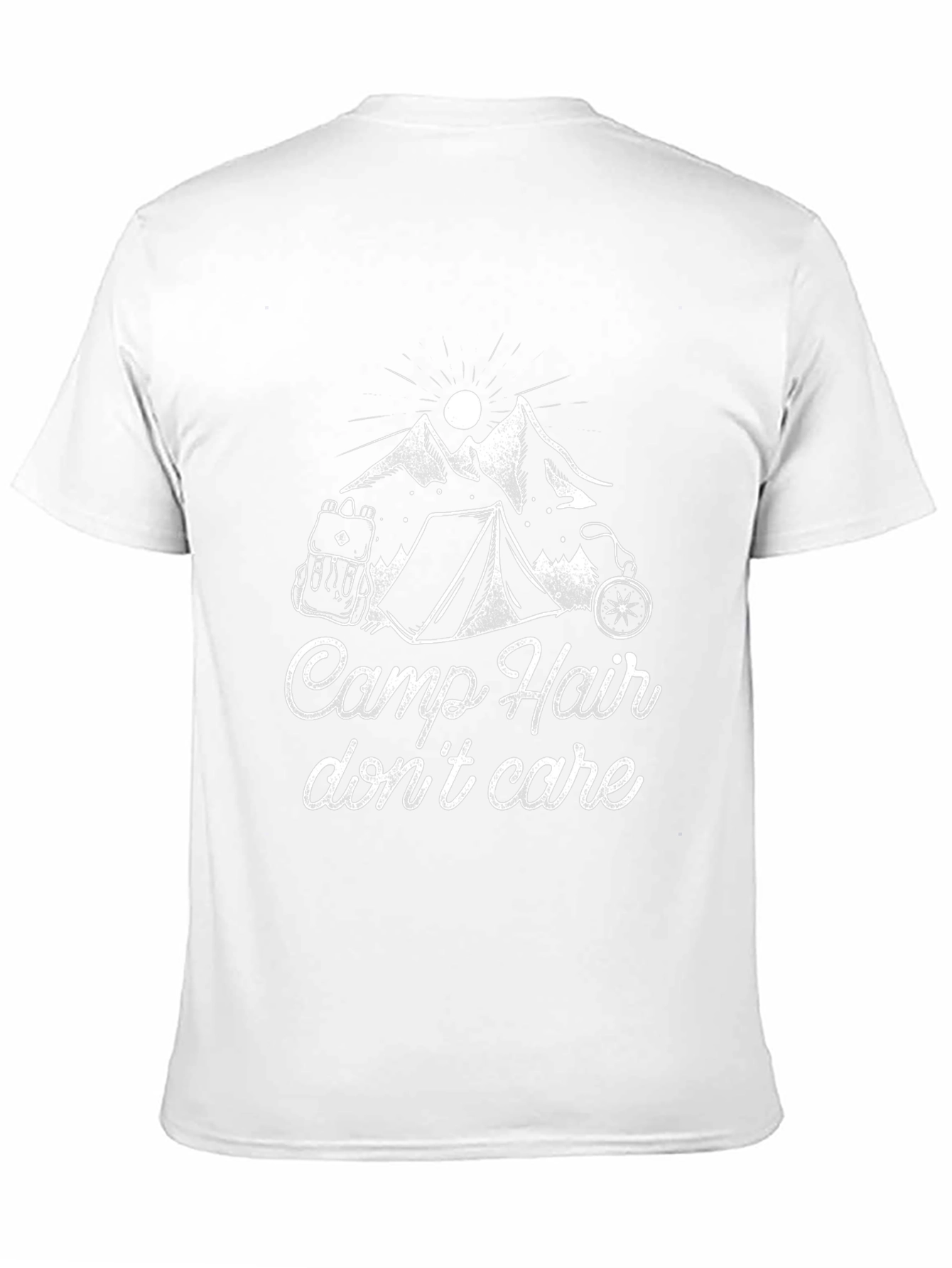 Camp Hair Dont Care Graphic T-Shirt