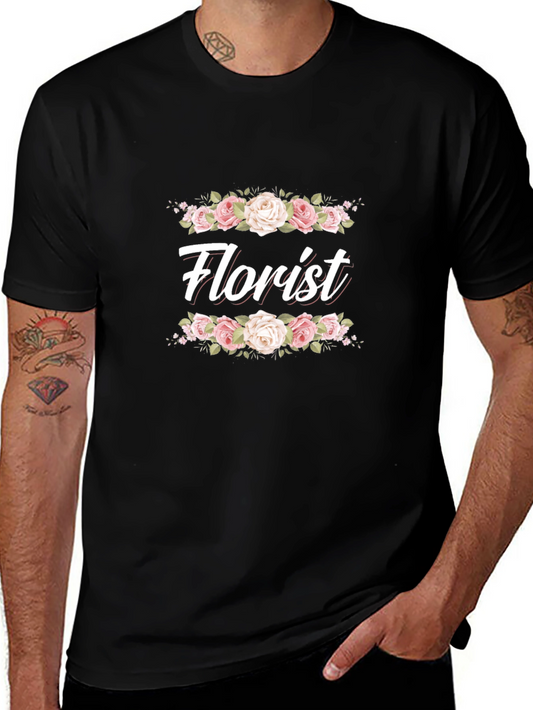 Floral Florist T-Shirt - Stylish Gift for Flower Lovers