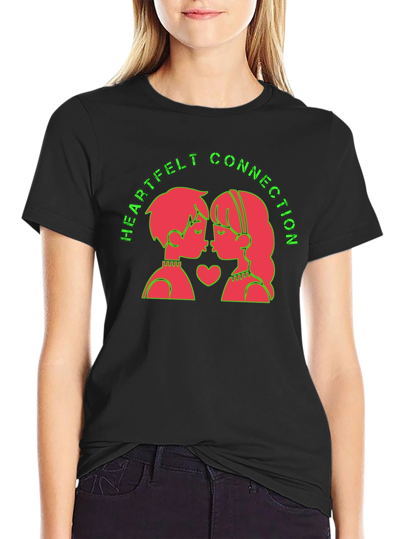 Heartfelt Connection Kissing T-Shirt