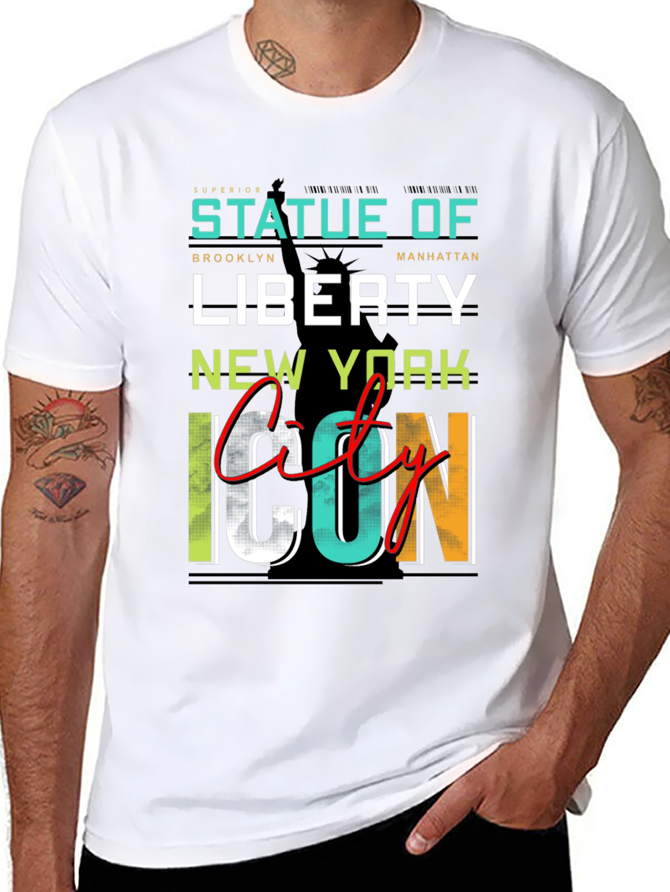Statue of Liberty New York City Icon T-Shirt
