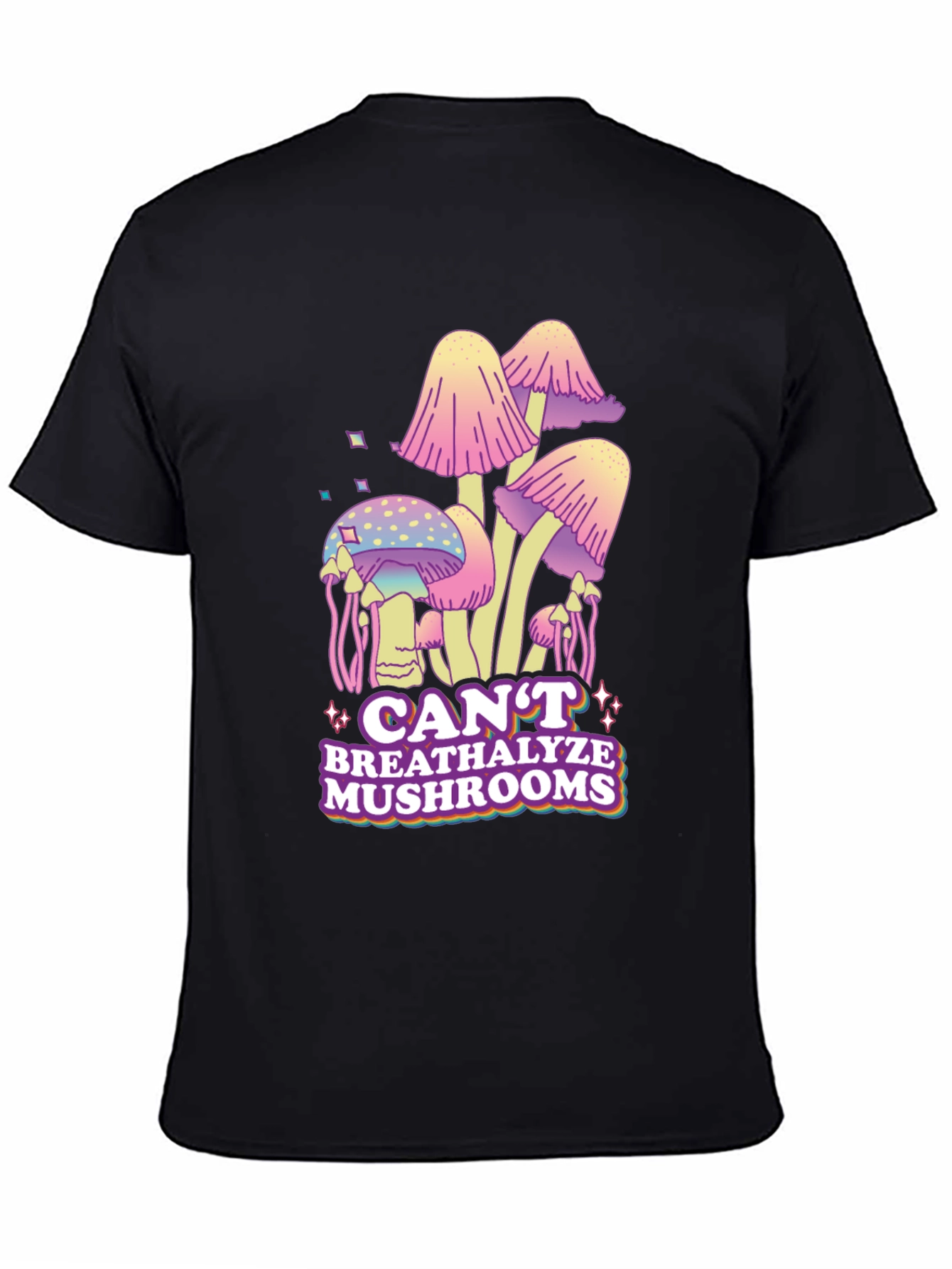 Cant Breathalyze Mushrooms Graphic Tee