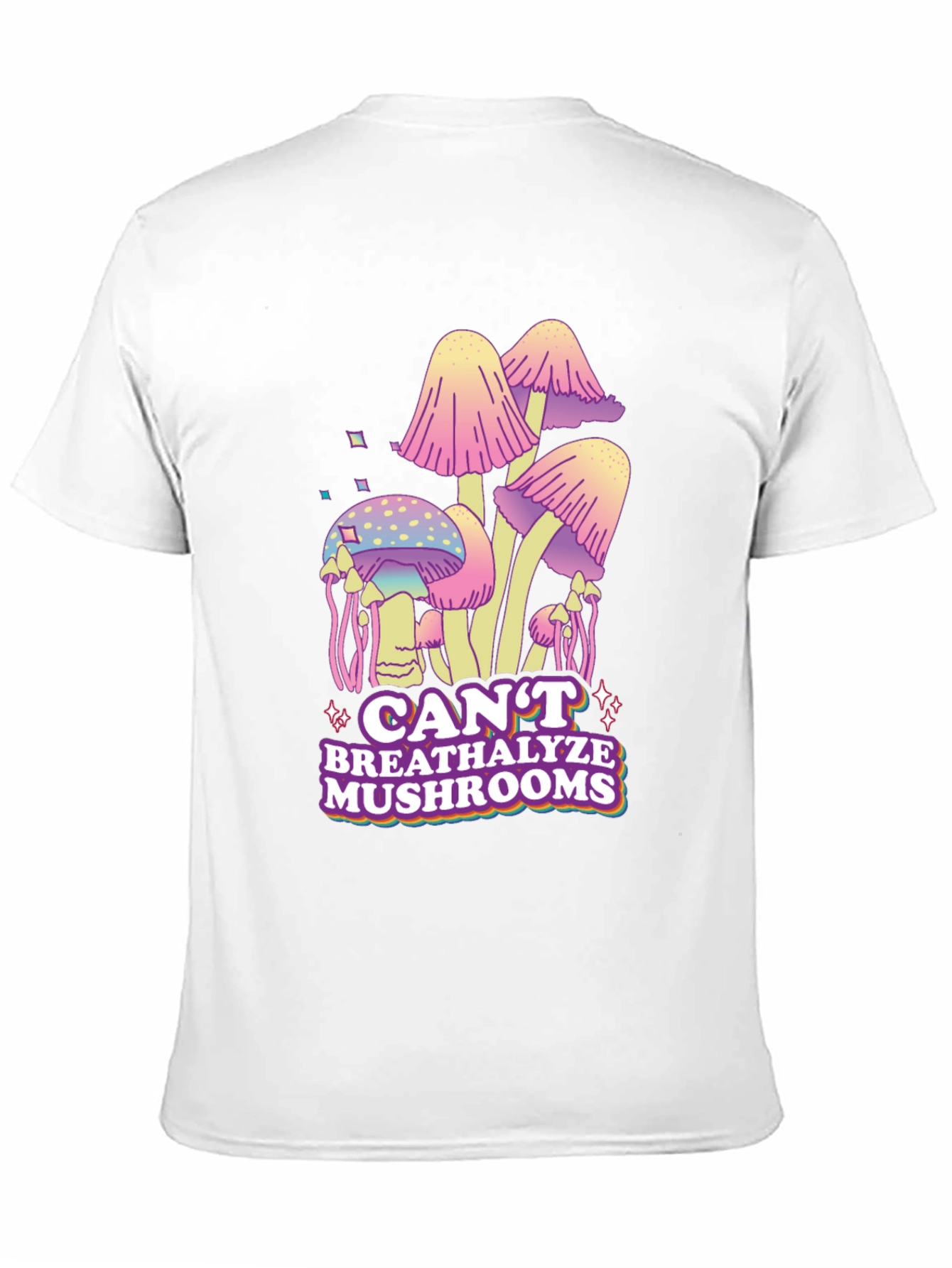 Cant Breathalyze Mushrooms Graphic Tee