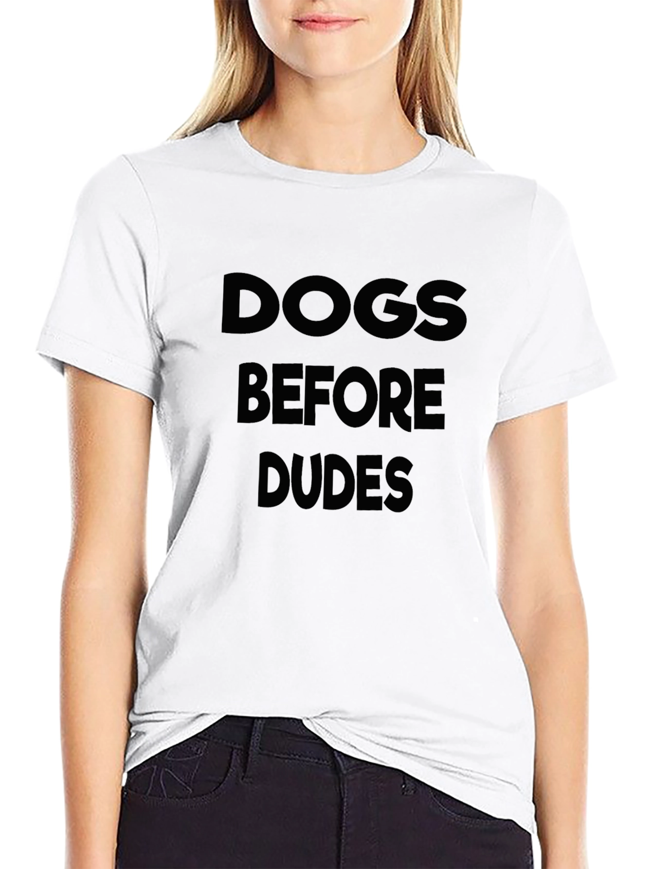 Dogs Before Dudes Graphic Tee