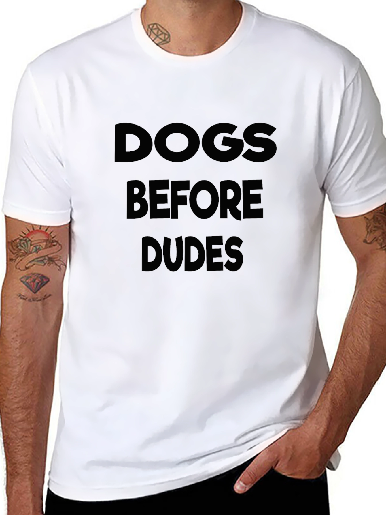 Dogs Before Dudes Graphic Tee