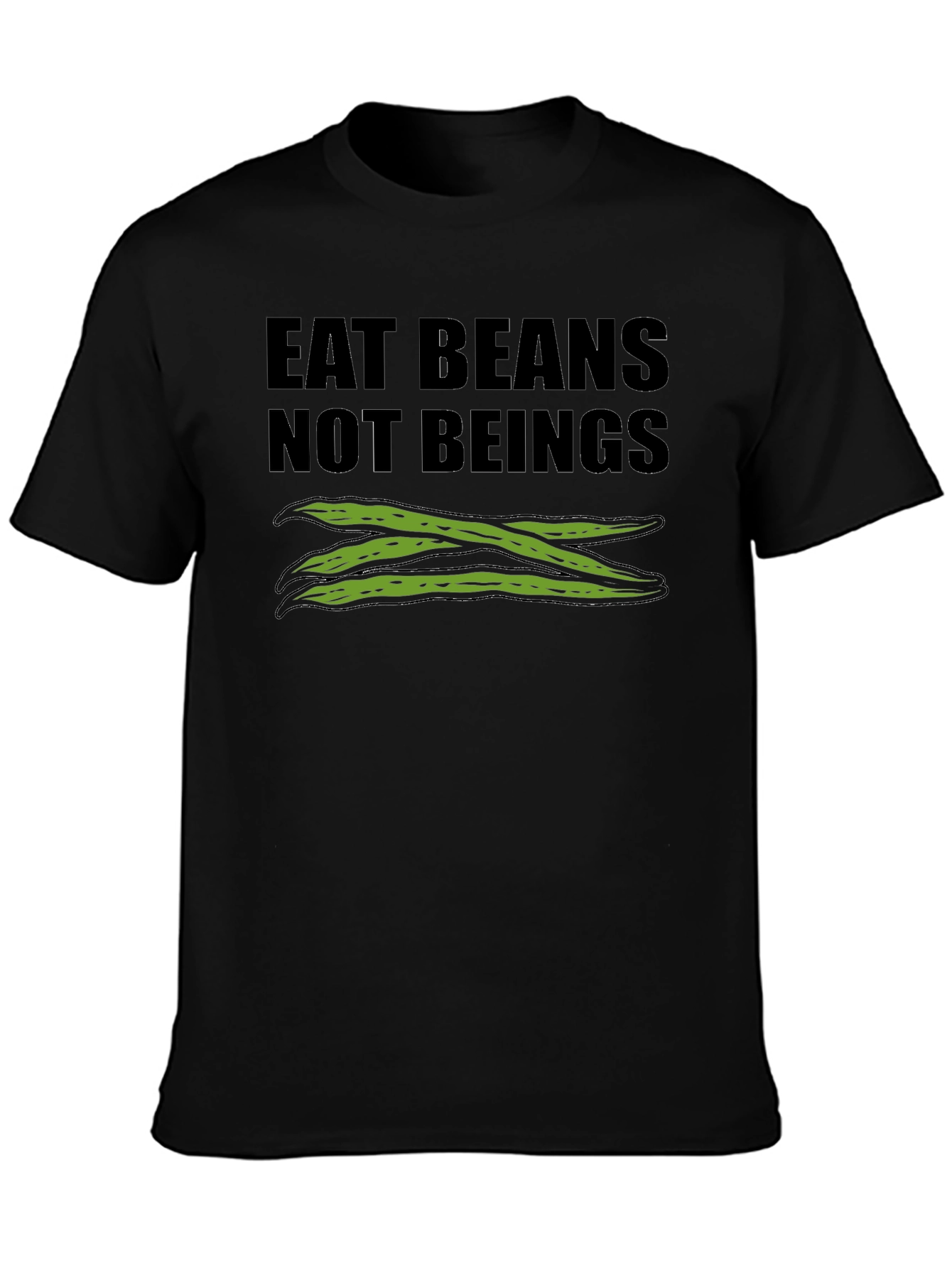 Eat Beans Not Beings Graphic Tee